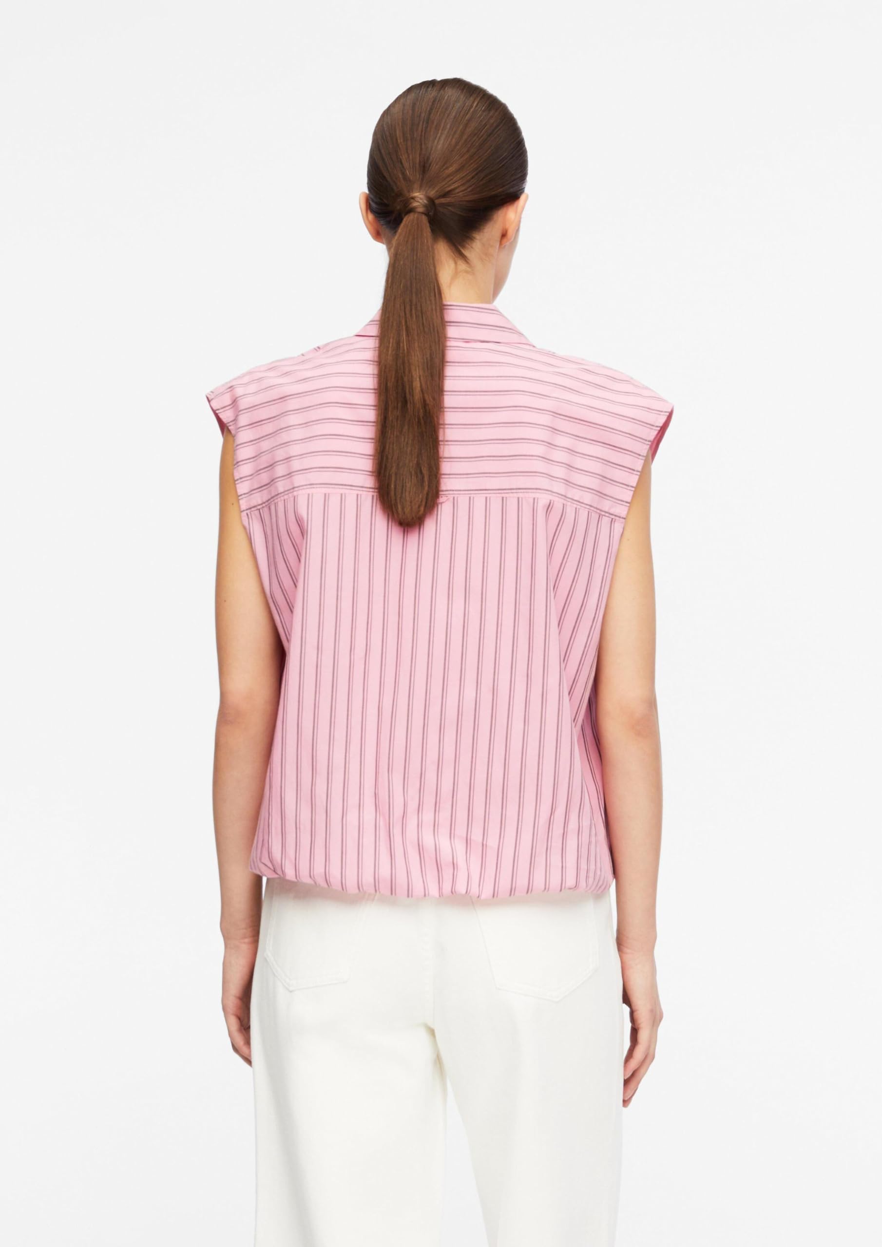 comma-blouses-blusen-top-relaxed-fit-gummizug-gr-34-rmellos image 7
