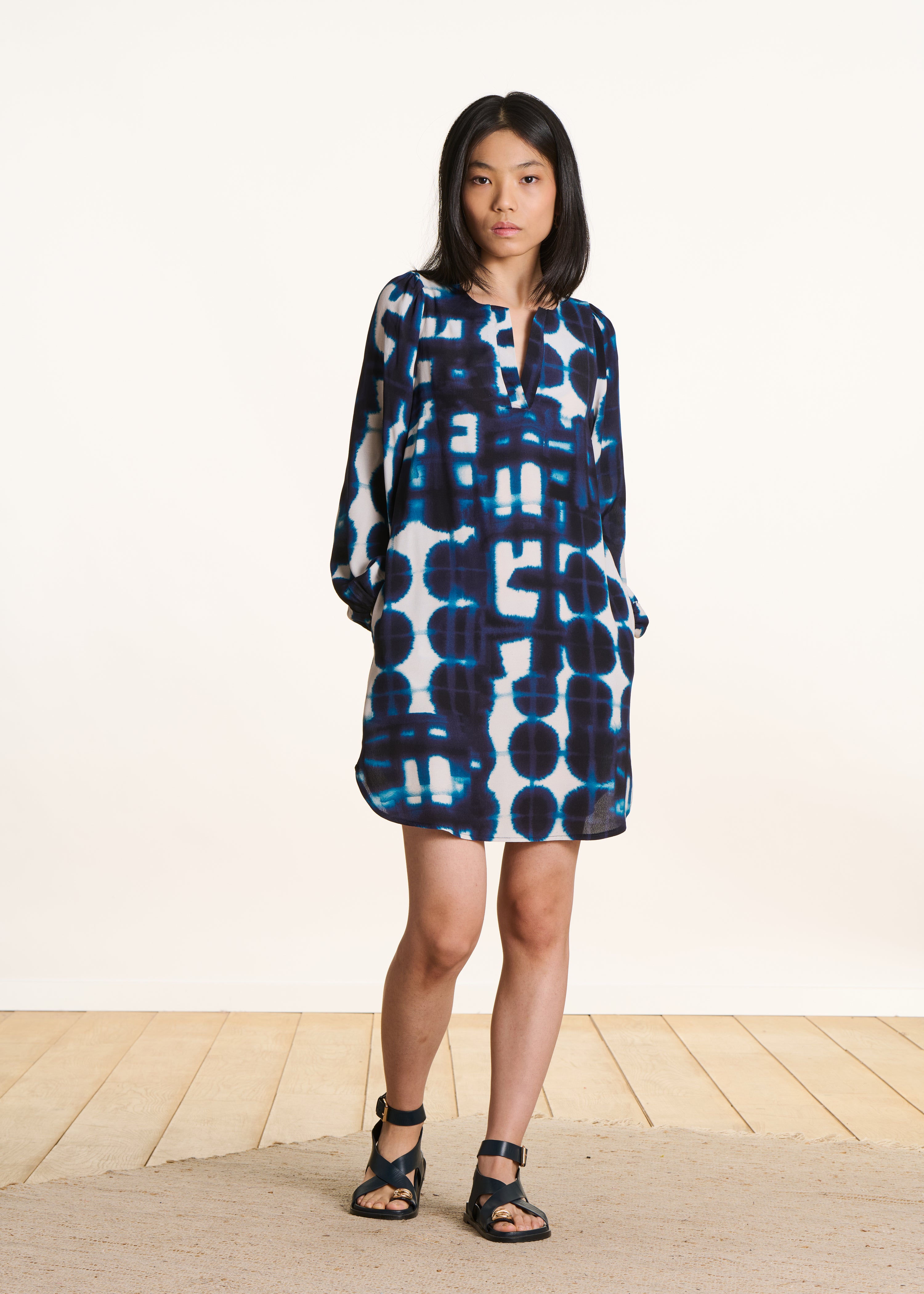 la-f-e-marabout-e-evaiana-kleid-blau-gr-36-print image 2