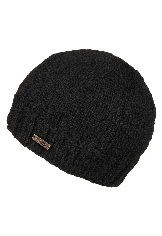 moshiki-candy-tansen-strickbeanie-wolle-schwarz image 1
