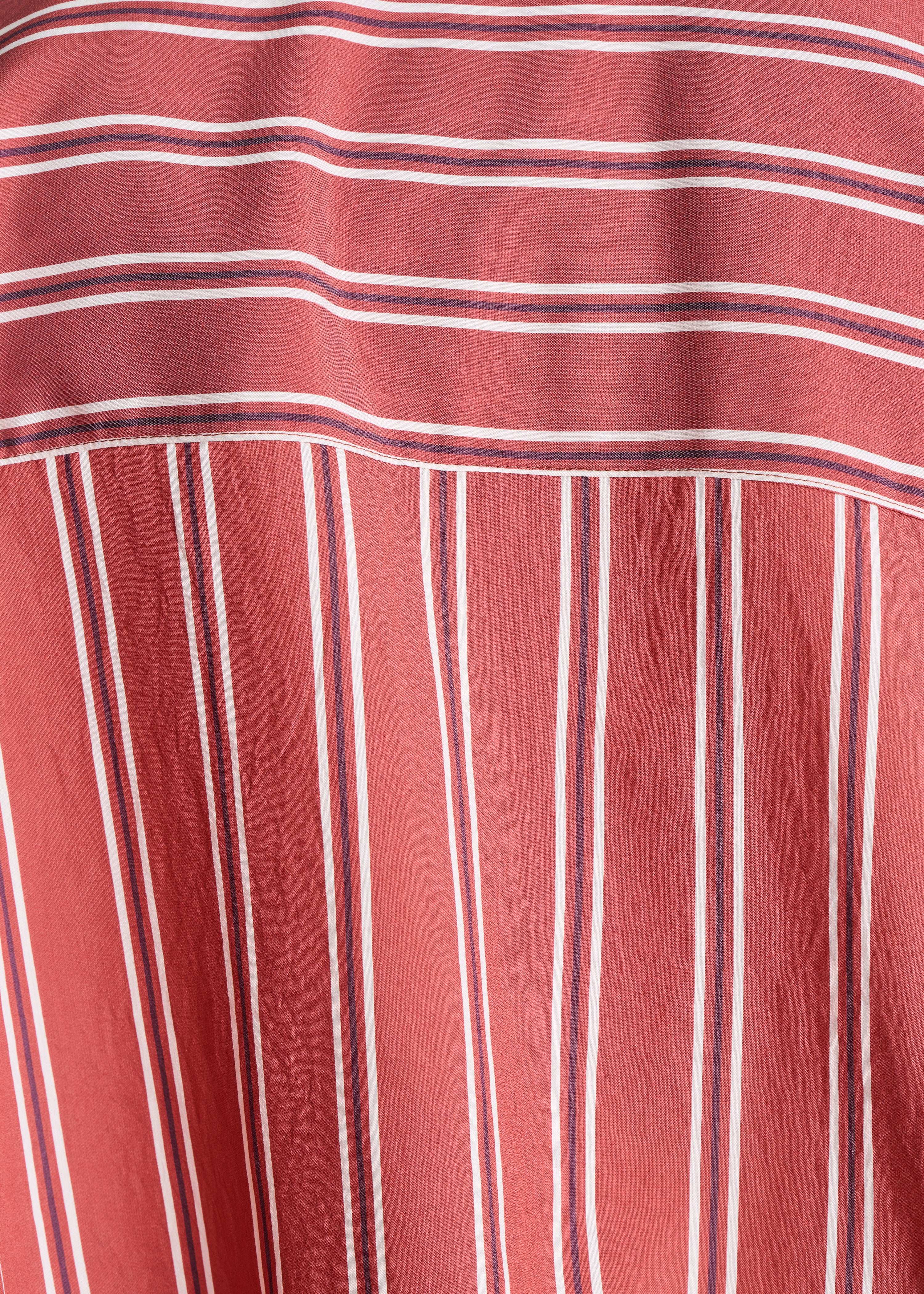 la-f-e-marabout-e-faizi-bluse-rot-gestreift-gr-38-popeline image 5