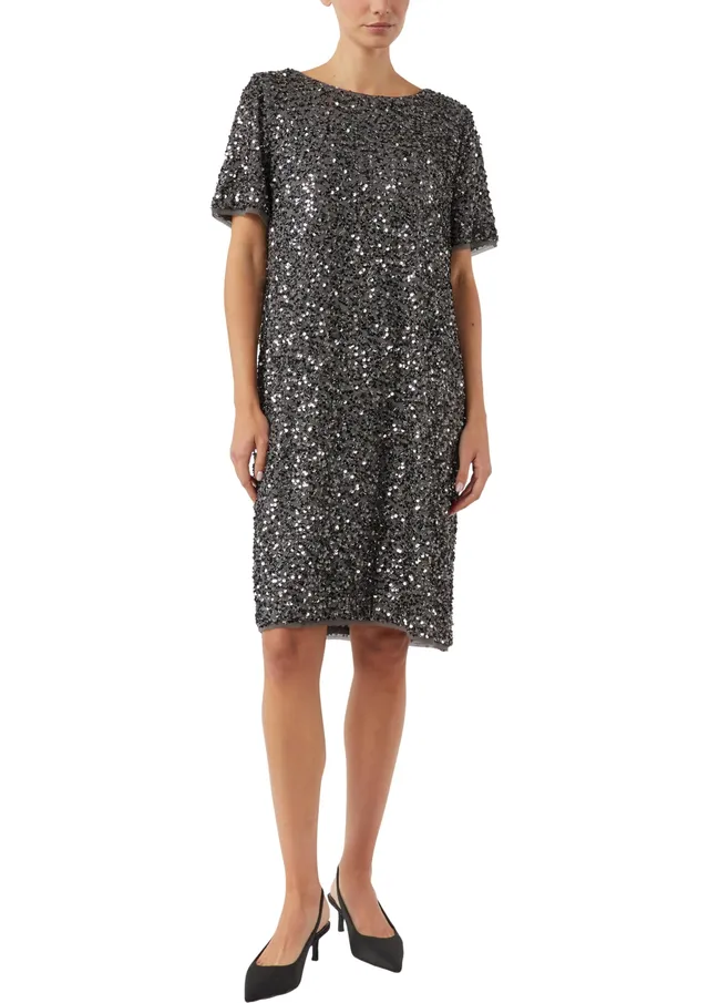comma-paillettenkleid-kurz-allover-gr-e-36-glitzer image 1