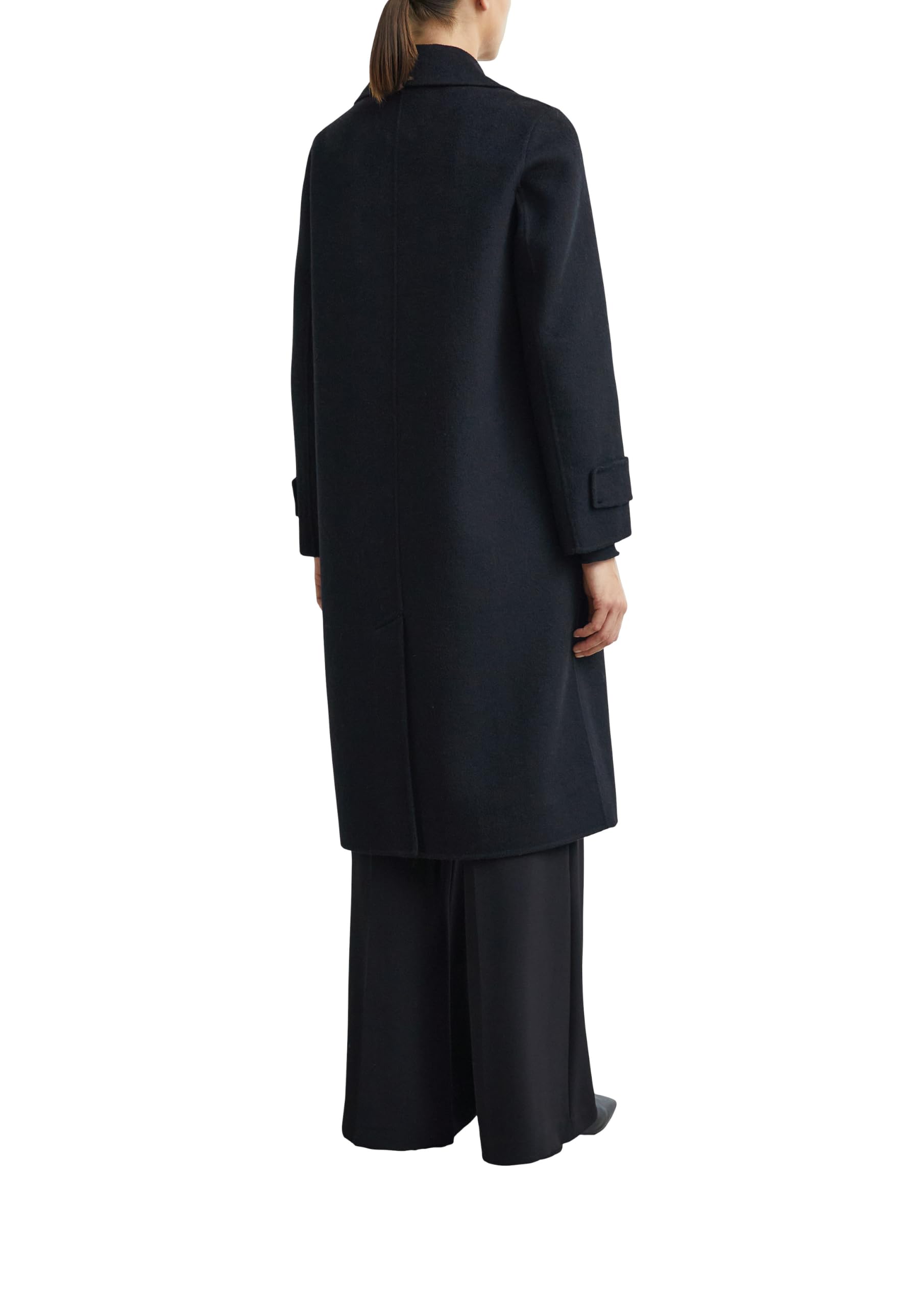 comma-coats-outdoor-mantel-doubleface-mantel-bordeaux-relaxed-fit image 2