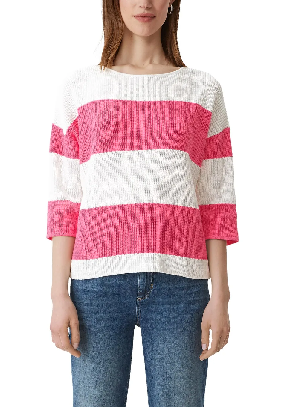 comma-strickpullover-loose-fit-baumwolle-gr-44 image 1