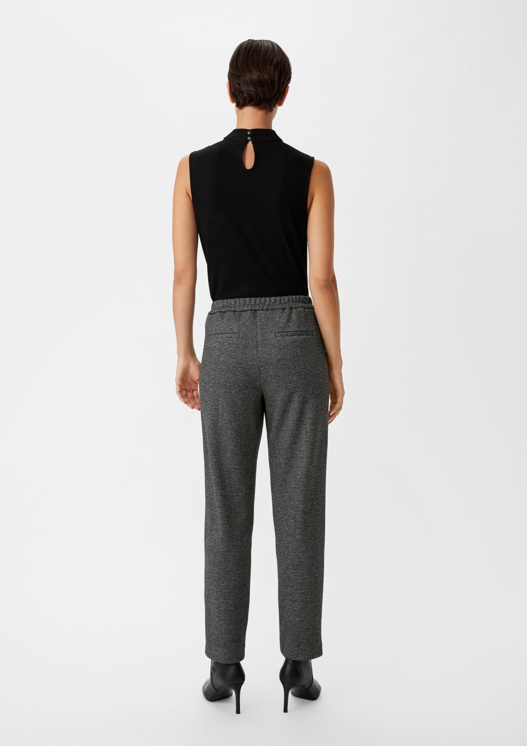 comma-hose-pepita-muster-straight-leg-gr-36 image 7