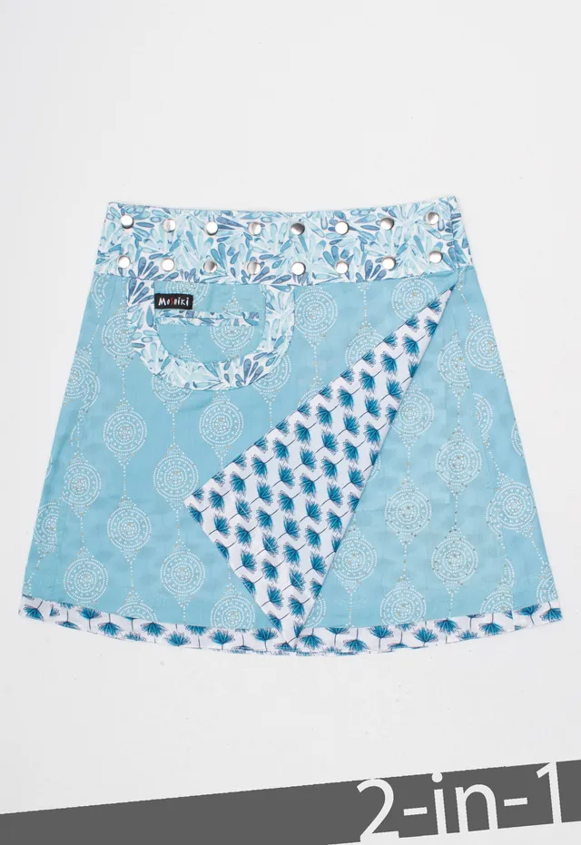 moshiki-hot-cookie-3-wickelrock-cotton-45-cm-baumwolle-wendbar image 1