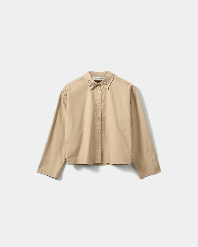 sofie-schnoor-women-ellidasw-bluse-camel-baumwolle-schleife image 1