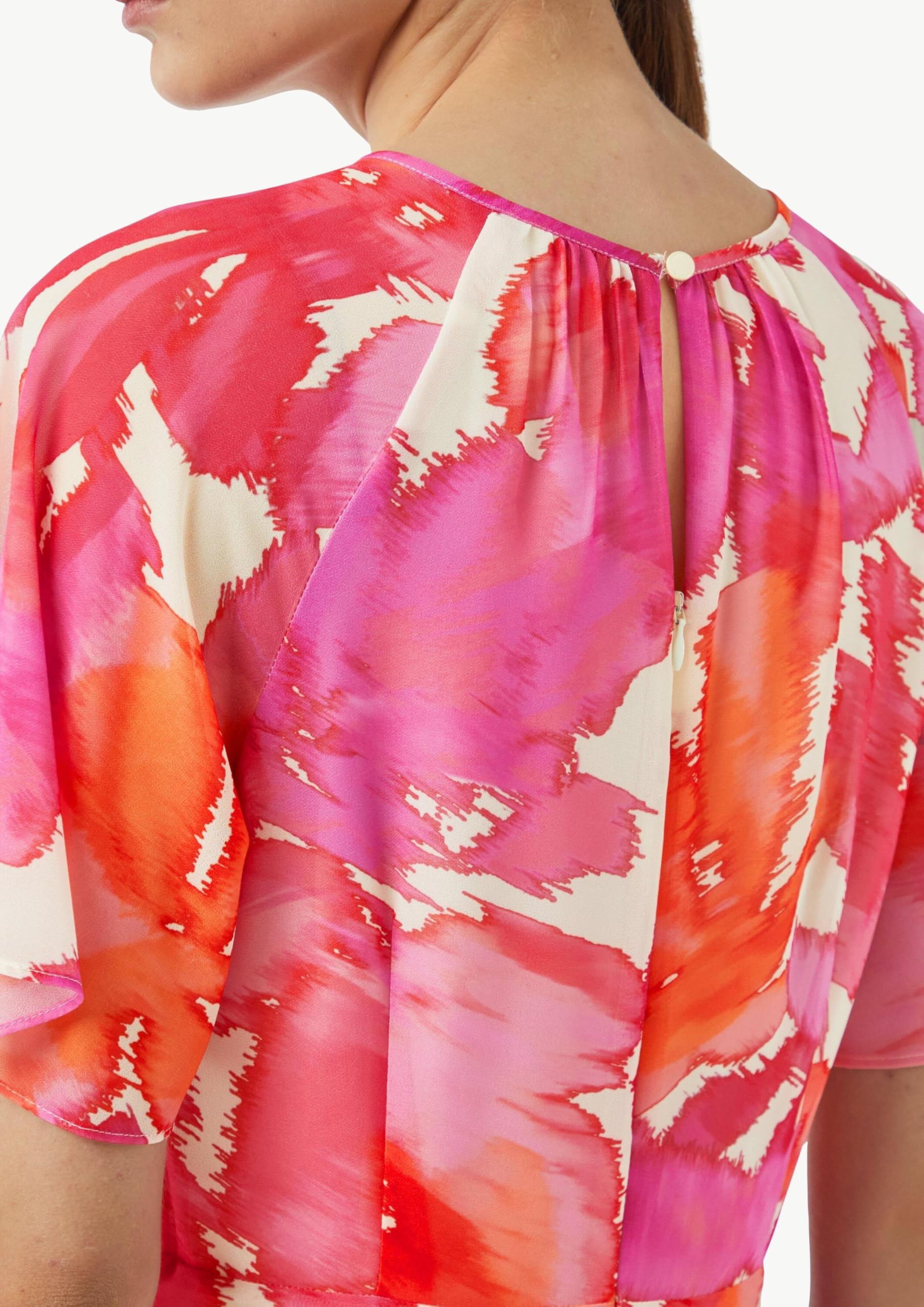 comma-midi-kleid-all-over-print-kleid-gr-44 image 5