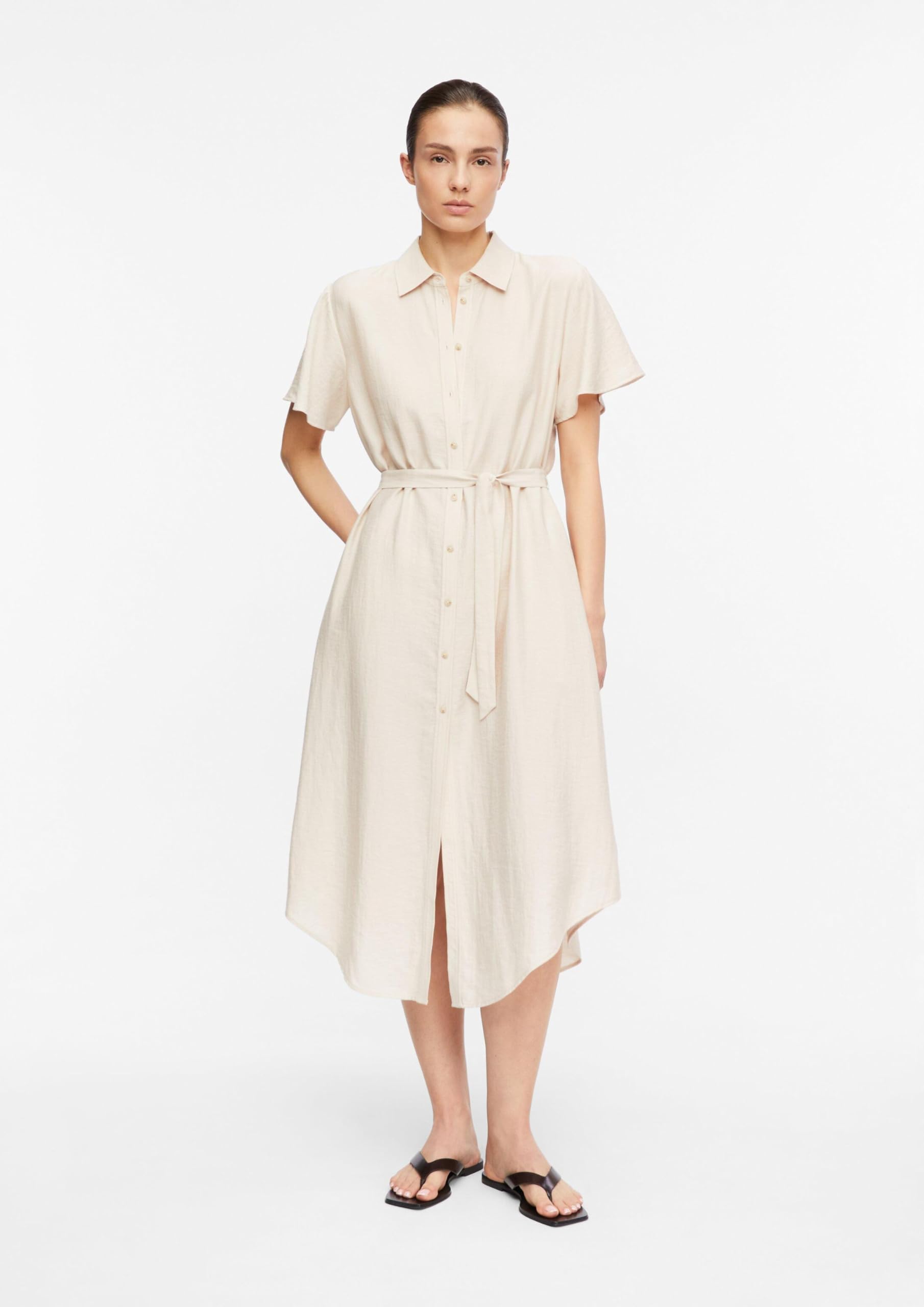 comma-hemdblusenkleid-viskose-leinen-midi-gr-e-44 image 6