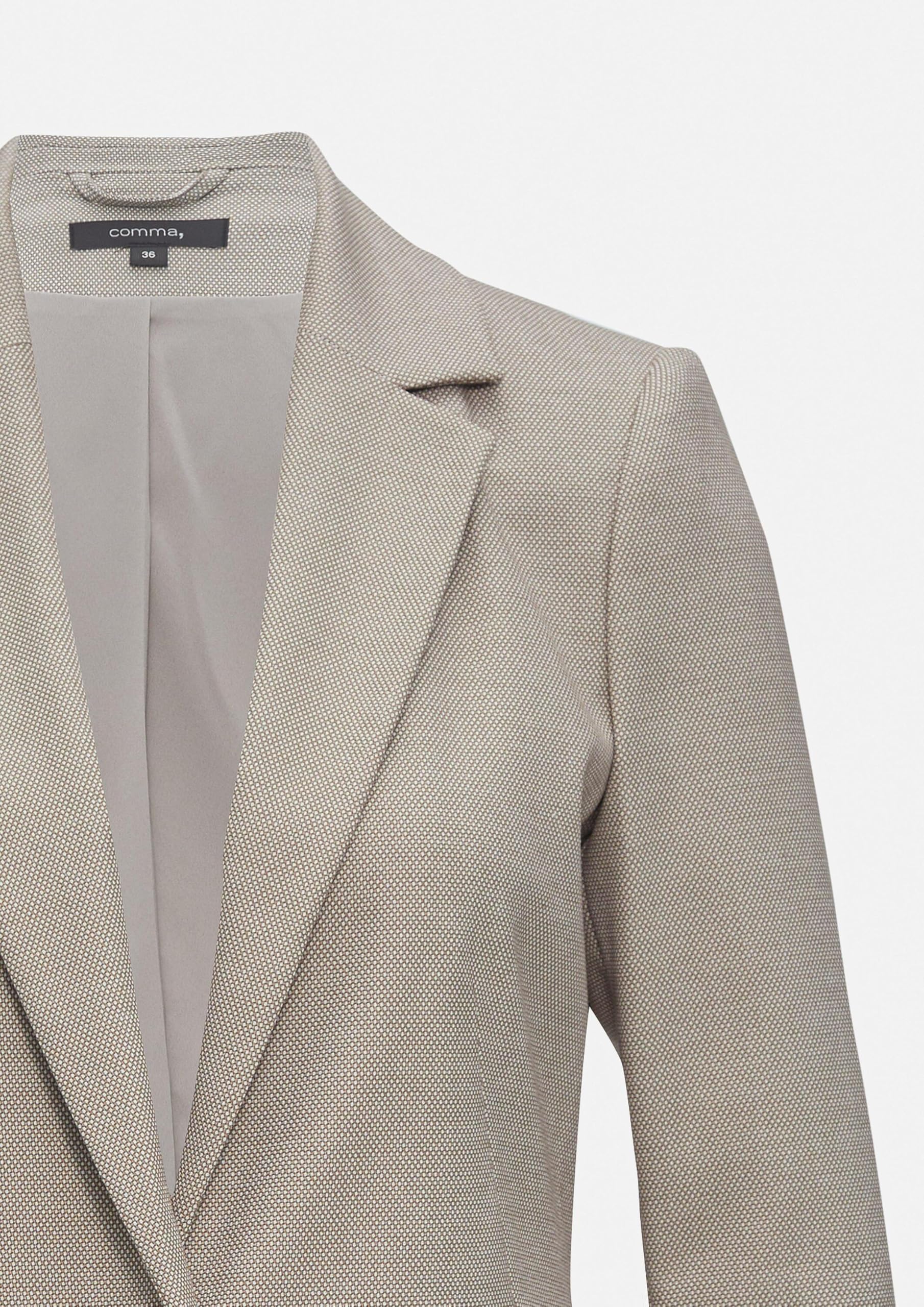 comma-blazers-taillierter-blazer-mit-struktur-jacke image 5
