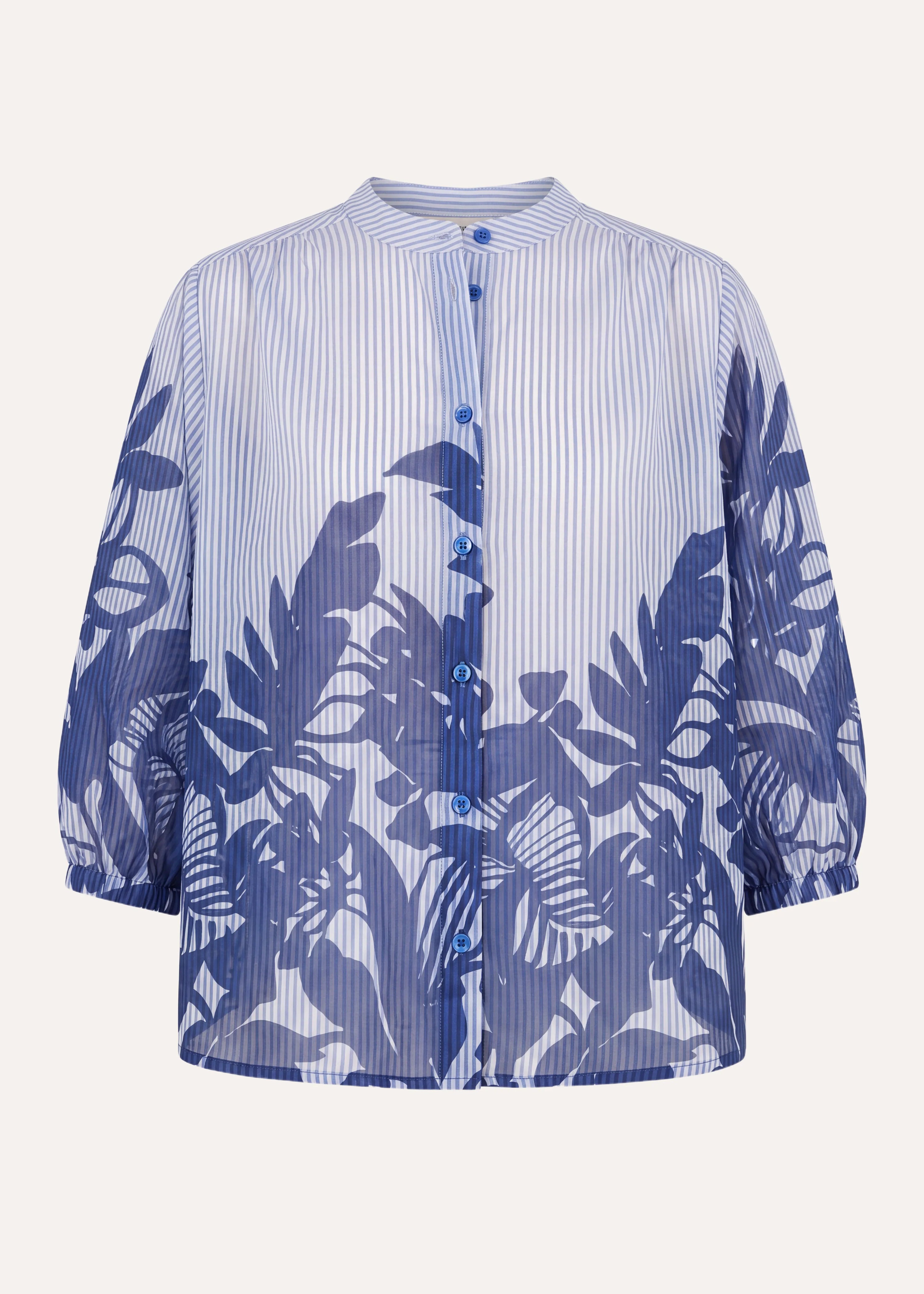 la-f-e-marabout-e-bluse-douwina-blau-streifen-floral image 6