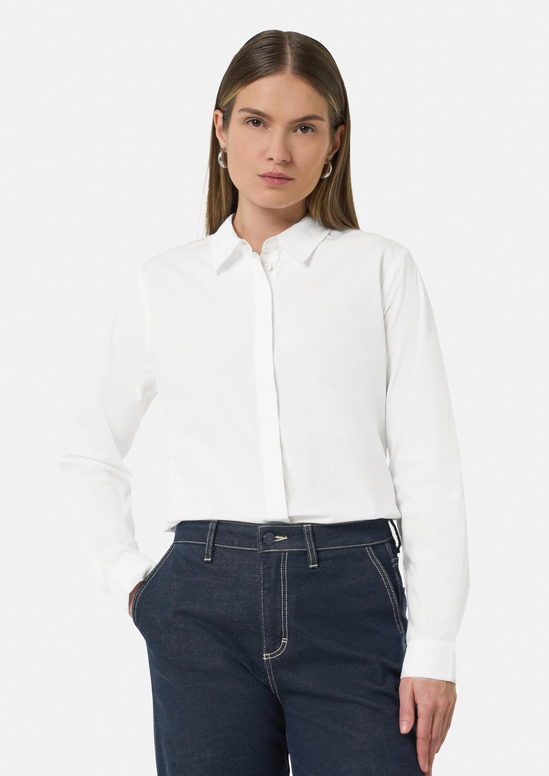 comma-blouses-hemdbluse-raff-detail-gr-36-wei image 7
