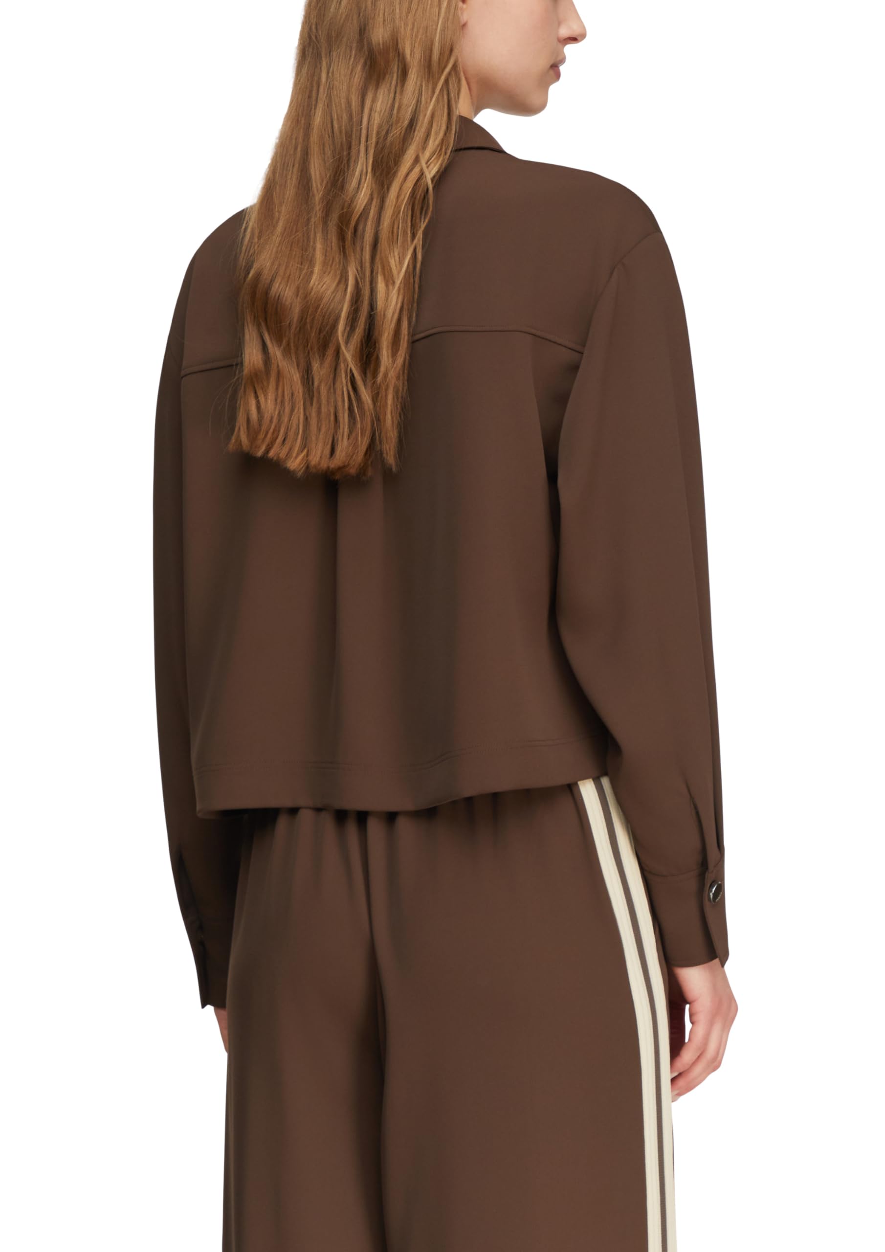 comma-bluse-hemdkragen-brusttaschen-knopfleiste-creme image 2