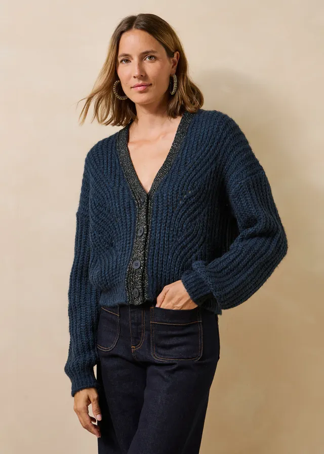 la-f-e-marabout-e-guilia-strickjacke-marine-alpaka-s image 1