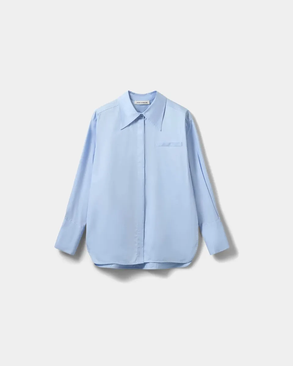 sofie-schnoor-women-perlasw-popeline-bluse-hellblau-baumwolle image 1