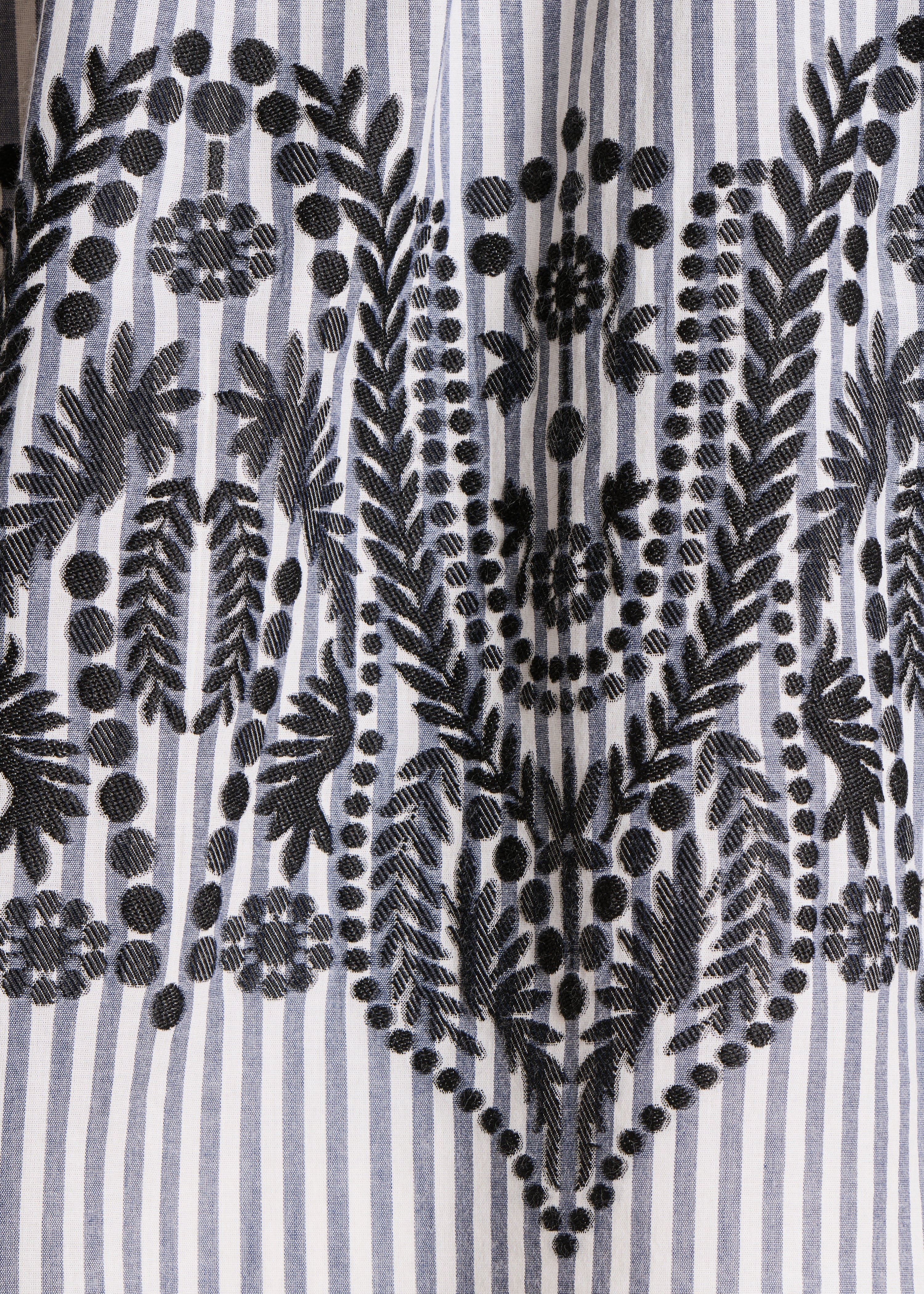 la-f-e-marabout-e-felvia-bluse-schwarz-streifen-jacquard image 4