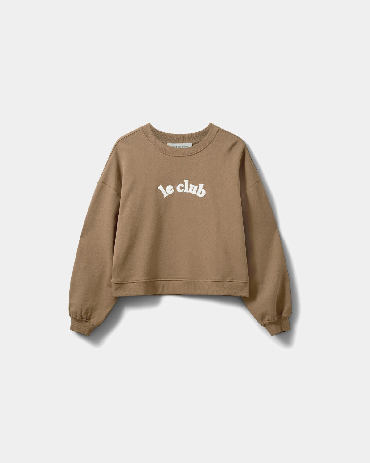 sofie-schnoor-women-elinsw-sweatshirt-cropped-camel-baumwolle image 1