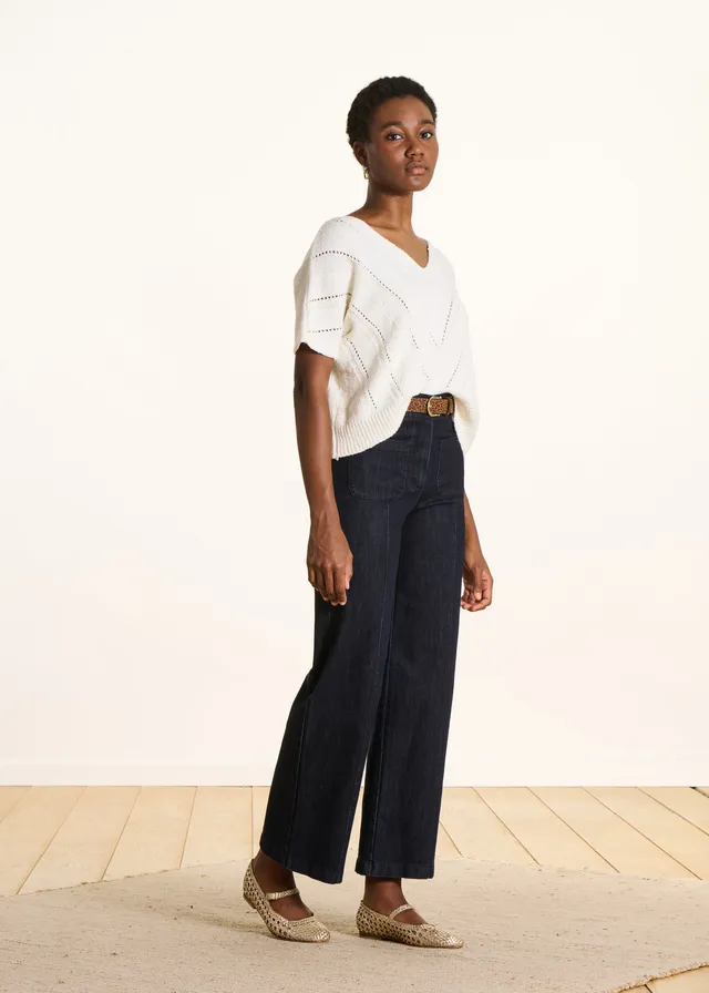 la-f-e-marabout-e-sean-jeans-dark-brut-wide-leg-high-waist image 1