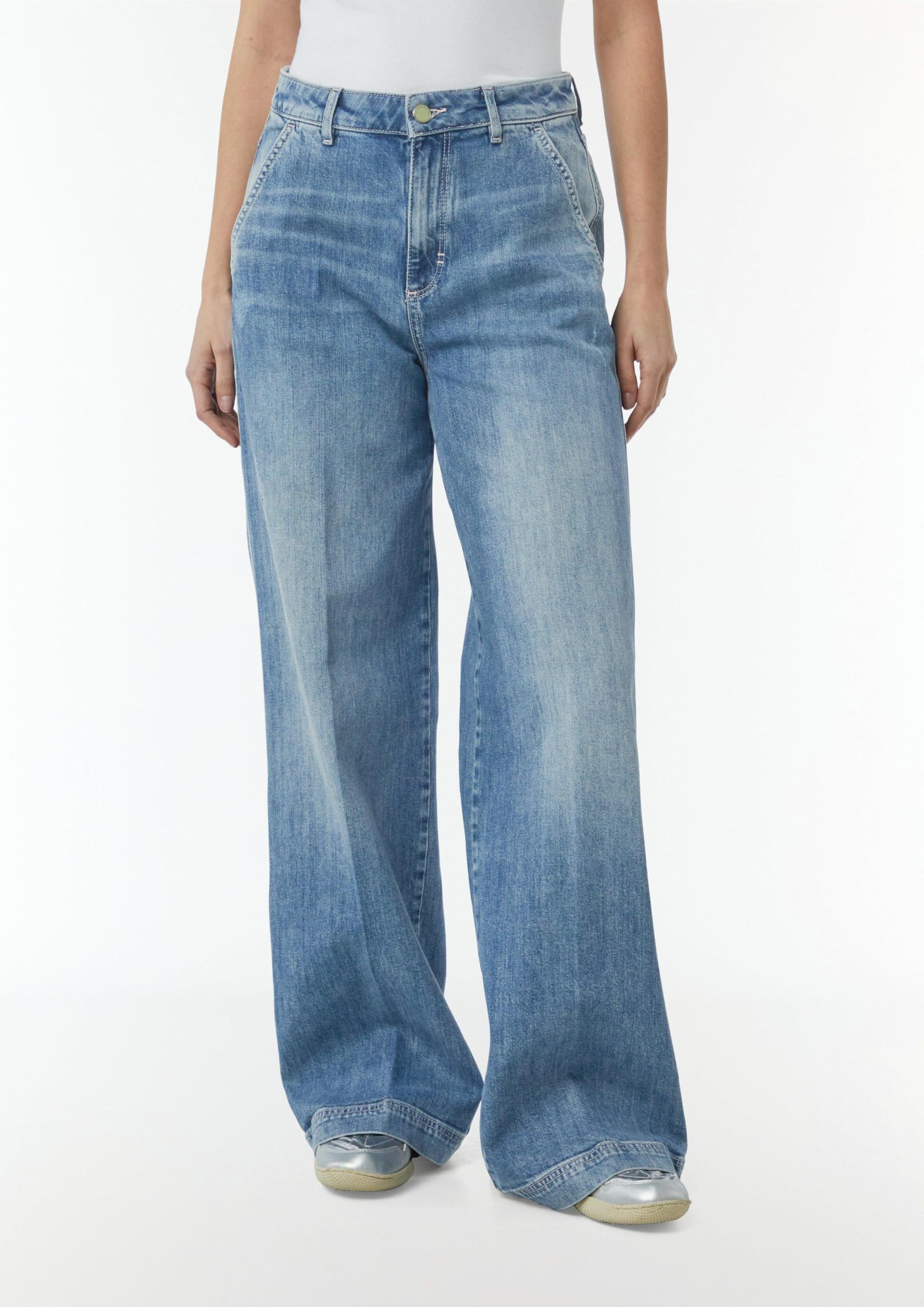 comma-jeans-wide-leg-jeans-gr-e-42-in-blau image 5