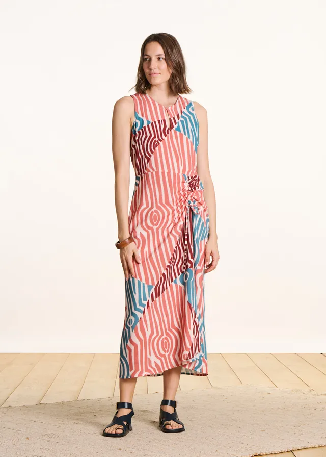 la-f-e-marabout-e-maxikleid-bunt-print-rmellos-lang image 1