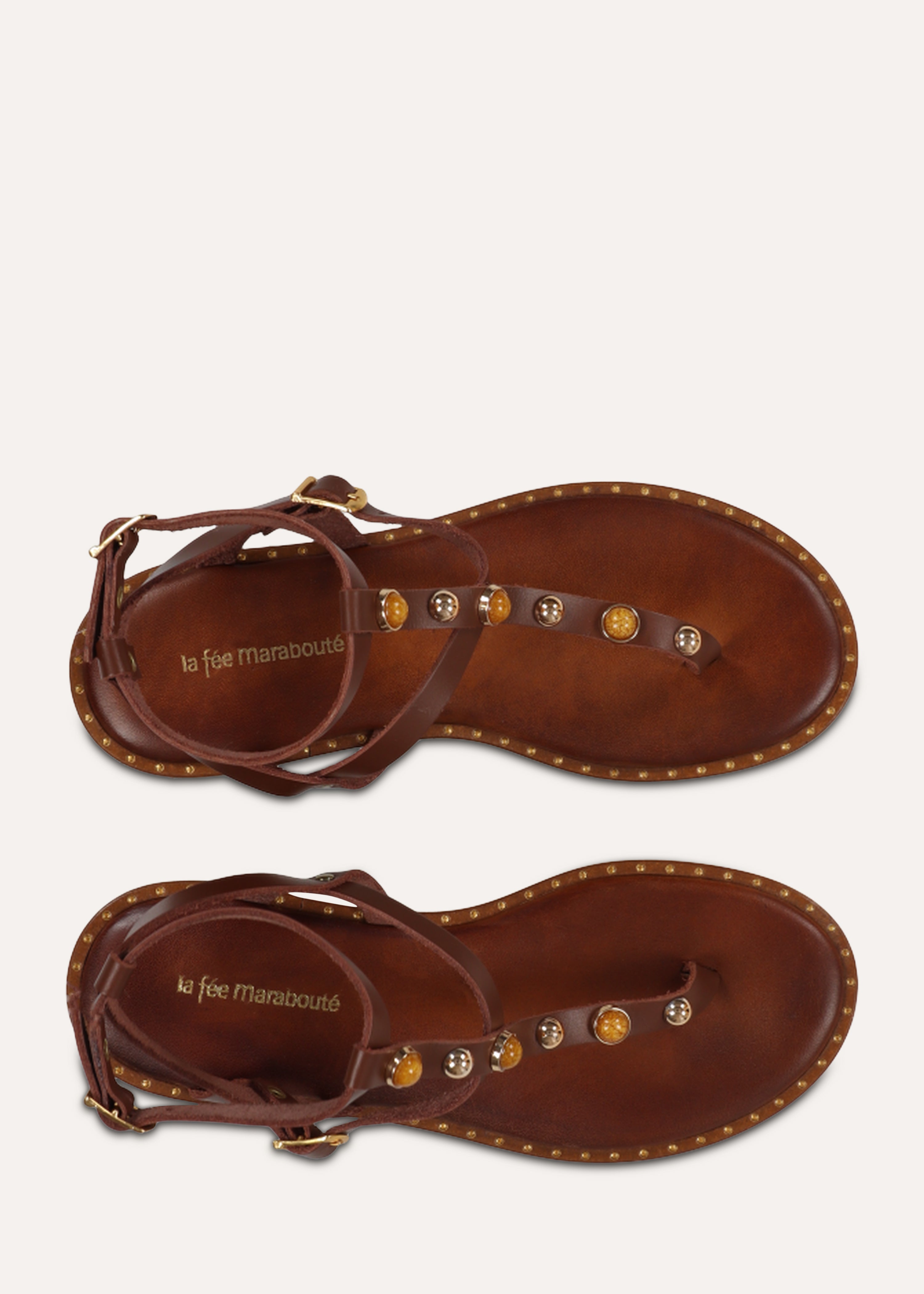 la-f-e-marabout-e-fadais-sandalen-braun-gr-38-leder image 3