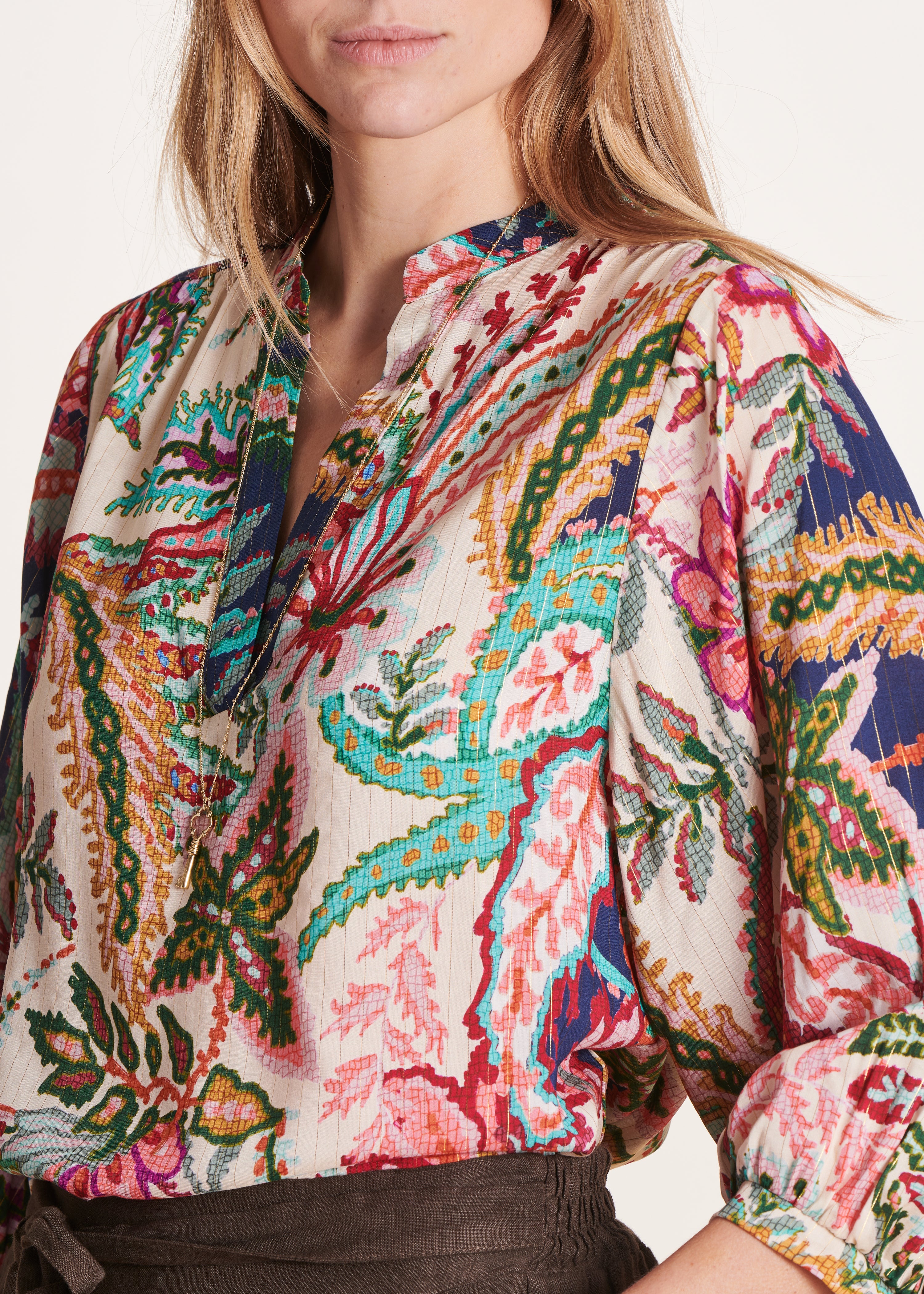 la-f-e-marabout-e-vince-top-rosa-blau-floral-weit image 5