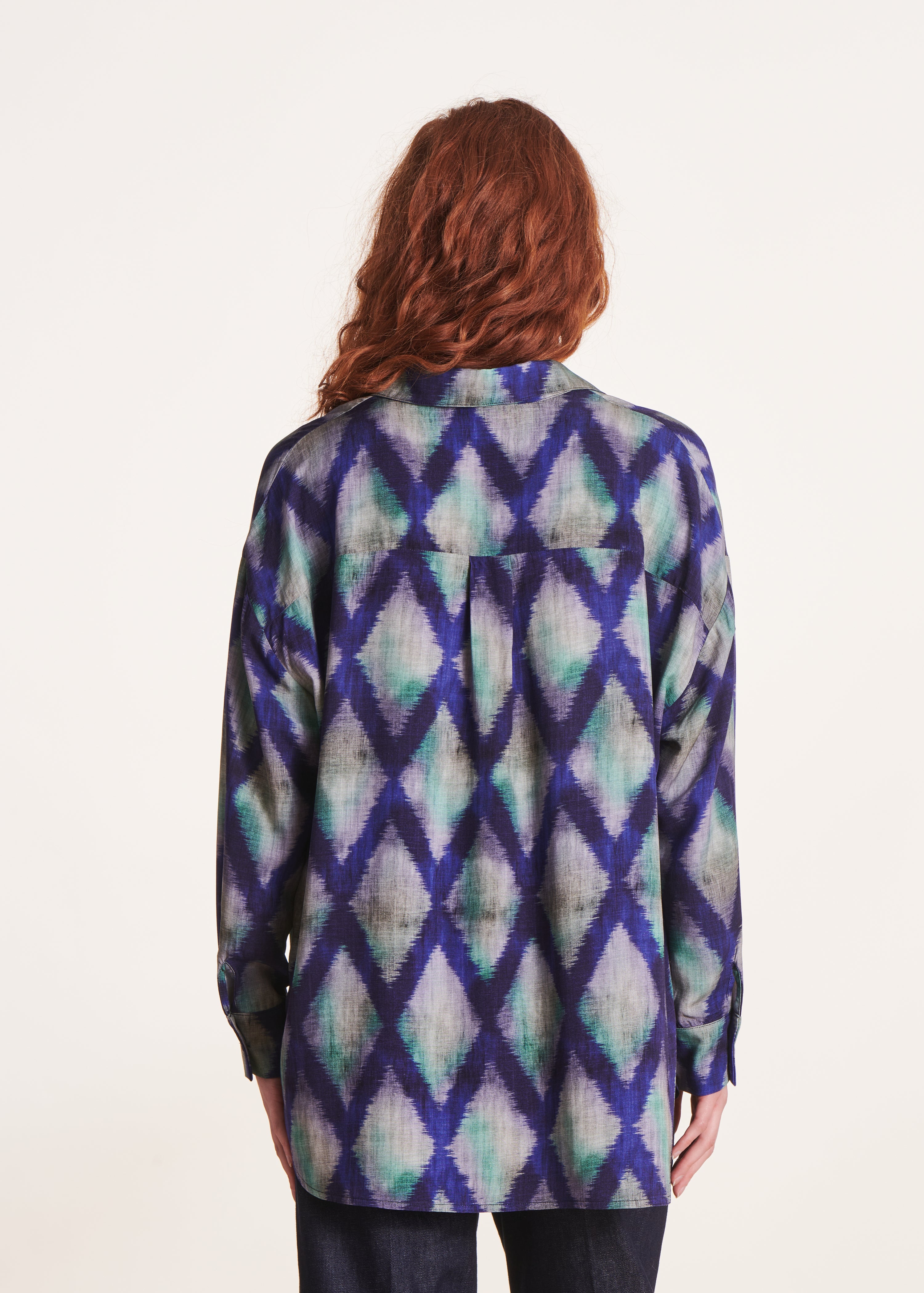 la-f-e-marabout-e-zaima-top-oversize-blau-print image 3