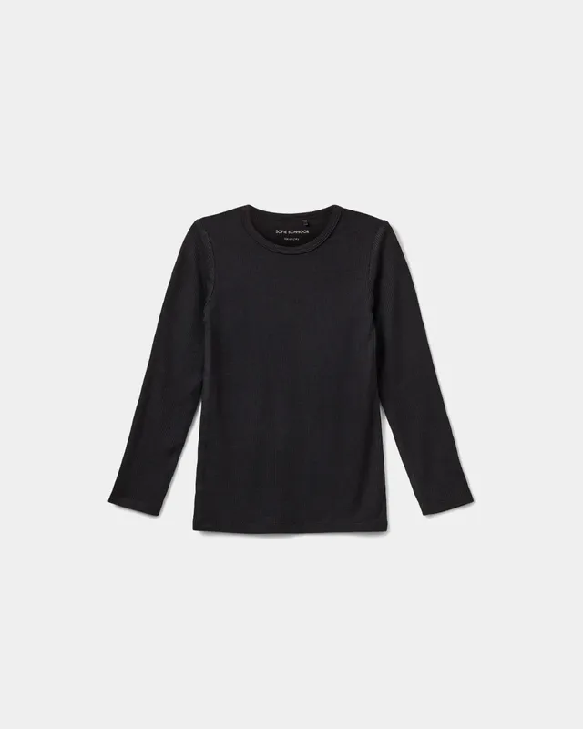 sofie-schnoor-kids-petriciask-langarmshirt-schwarz image 1