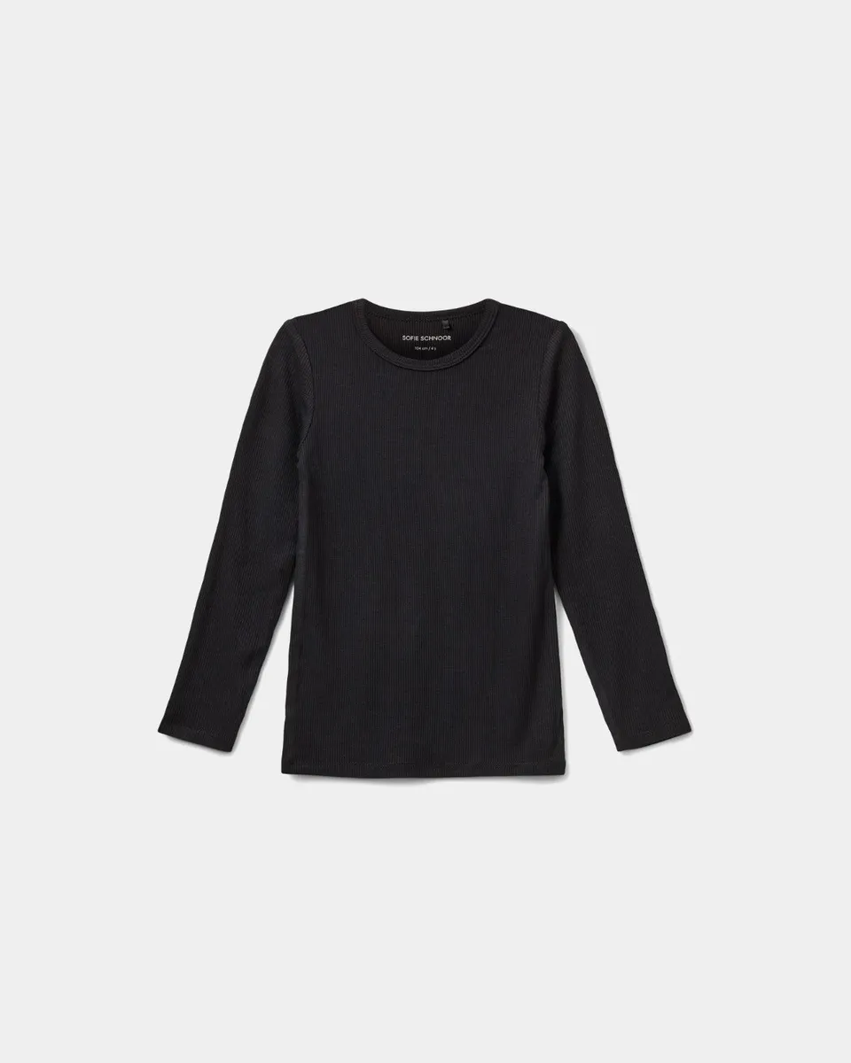 sofie-schnoor-kids-petriciask-langarmshirt-schwarz image 1