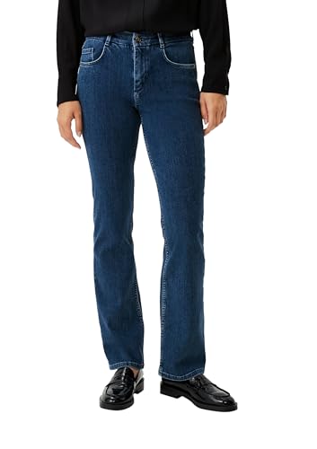 comma-jeans-semi-wide-leg-mid-rise-blau-gr-38w-32l image 8