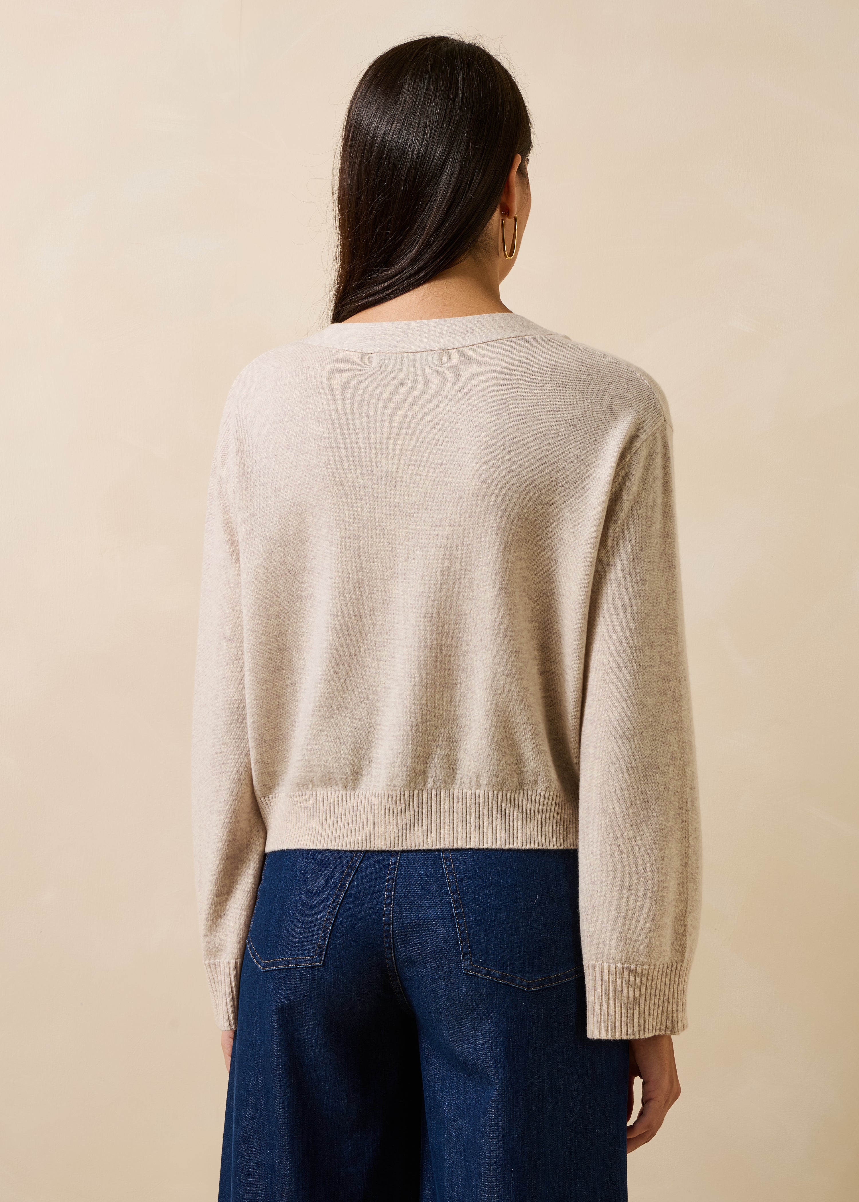 la-f-e-marabout-e-gemana-strickweste-beige-damen-wolle image 3