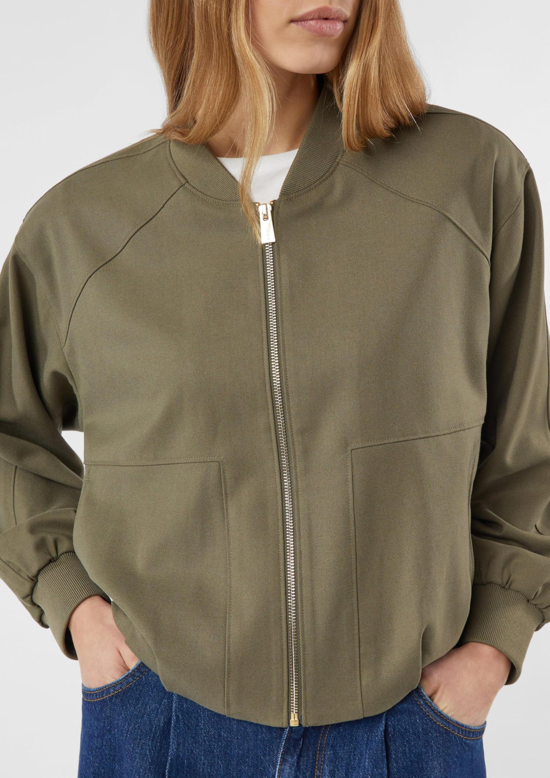 comma-indoor-jacke-boxy-college-olivgr-n-gr-42 image 5