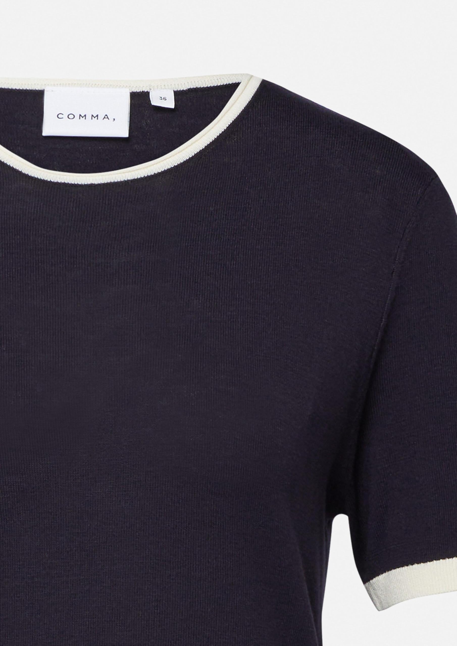 comma-2181557-pullover-damen-feinstrick-gr-38-kontrastrand image 5