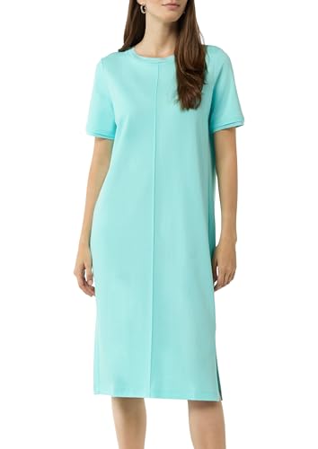 comma-t-shirt-kleid-kleid-helles-beige-gr-42-mit-schlitz image 8