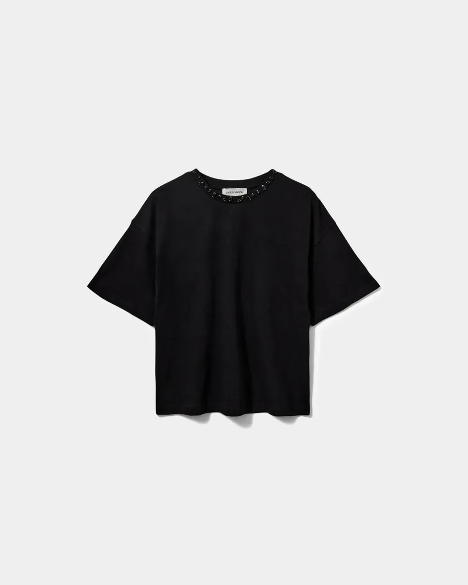 sofie-schnoor-women-verasw-t-shirt-schwarz-baumwolle image 1