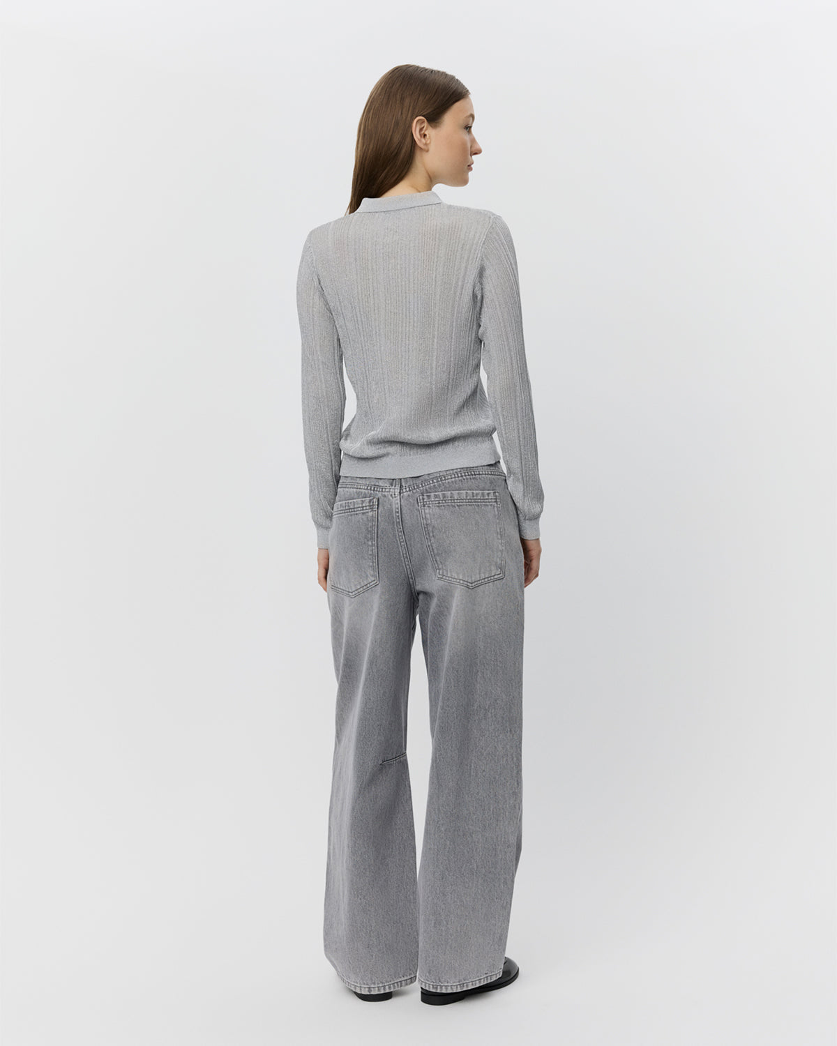 sofie-schnoor-women-mindysw-knit-bluse-silber-transparent image 4