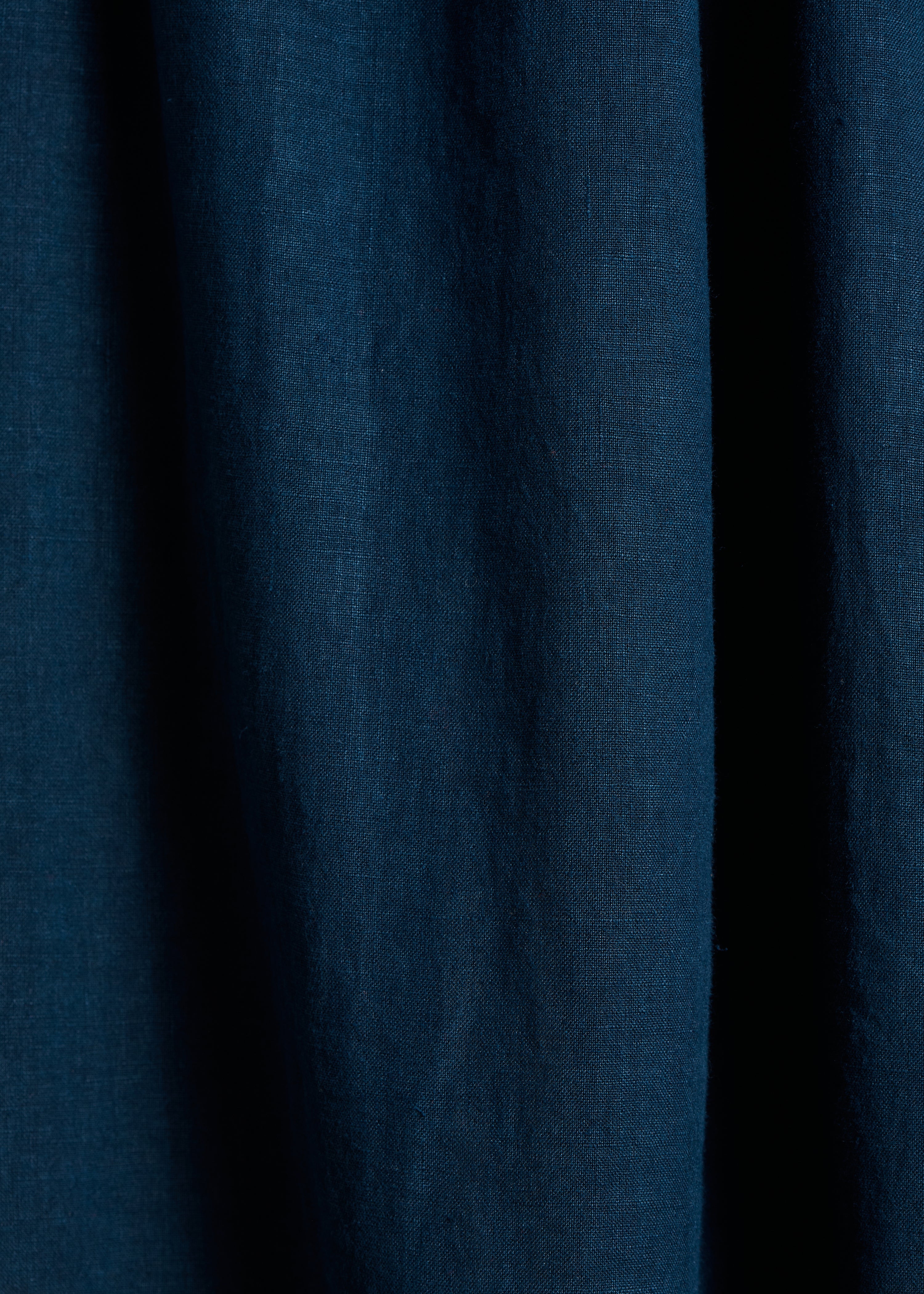 la-f-e-marabout-e-dembo-kleid-petrol-leinen-lang image 3