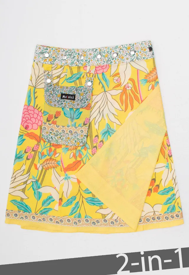 moshiki-hot-cookie-68-wickelrock-baumwolle-55-cm-wendbar image 1