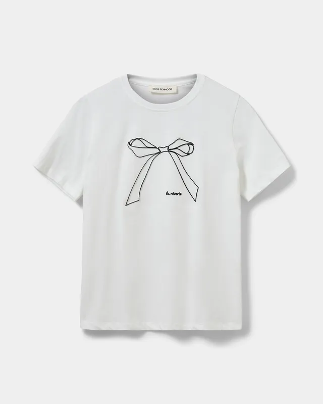 sofie-schnoor-women-zenasw-t-shirt-snow-white-baumwolle image 1
