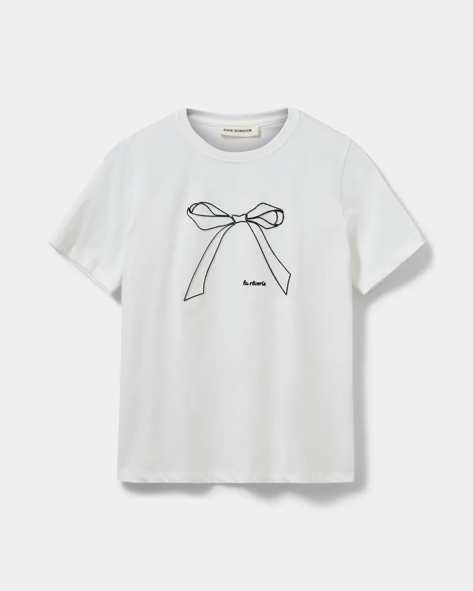 sofie-schnoor-women-zenasw-t-shirt-snow-white-baumwolle image 1