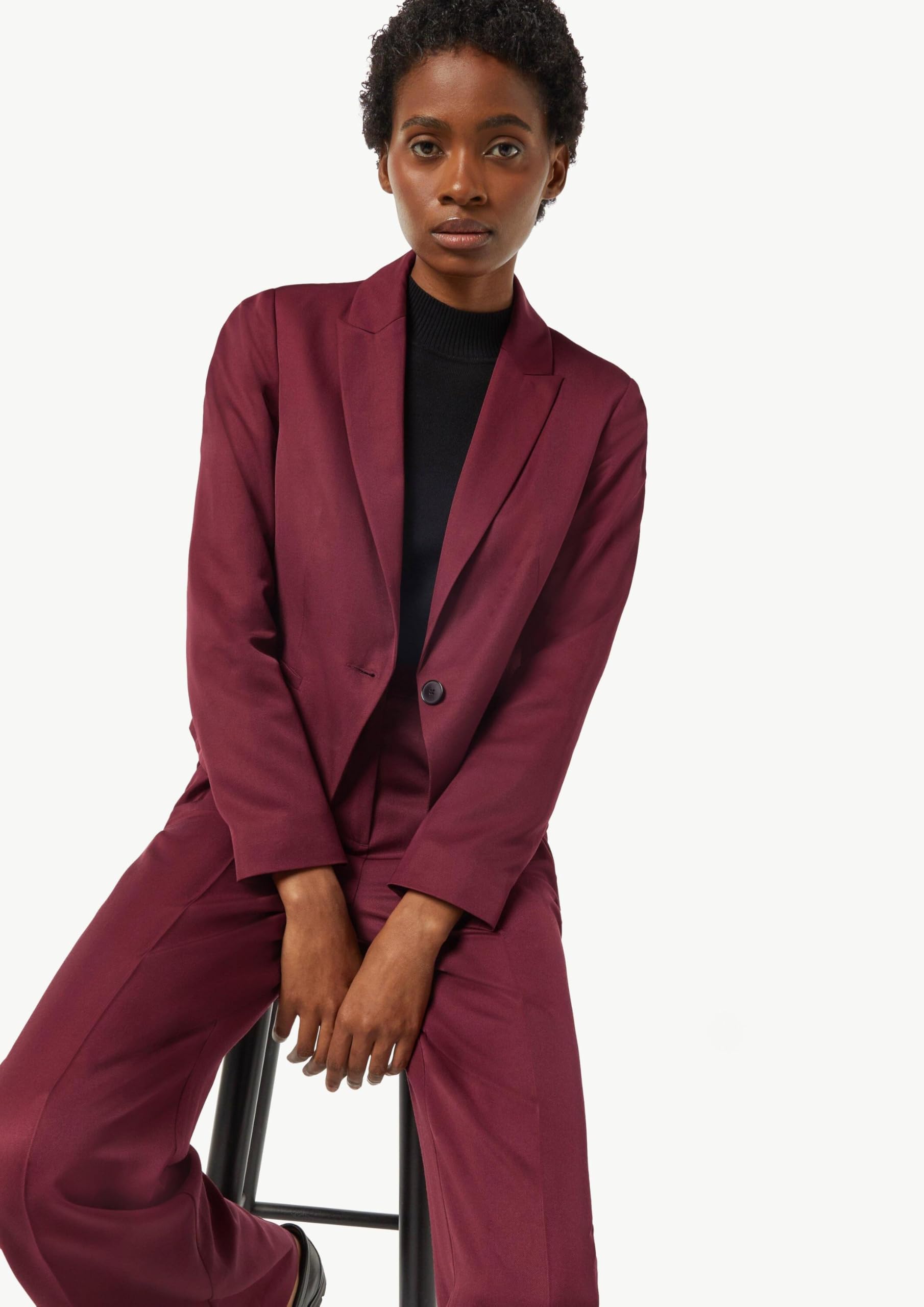 comma-kurzer-blazer-mit-reverskragen-damen-kurz image 4