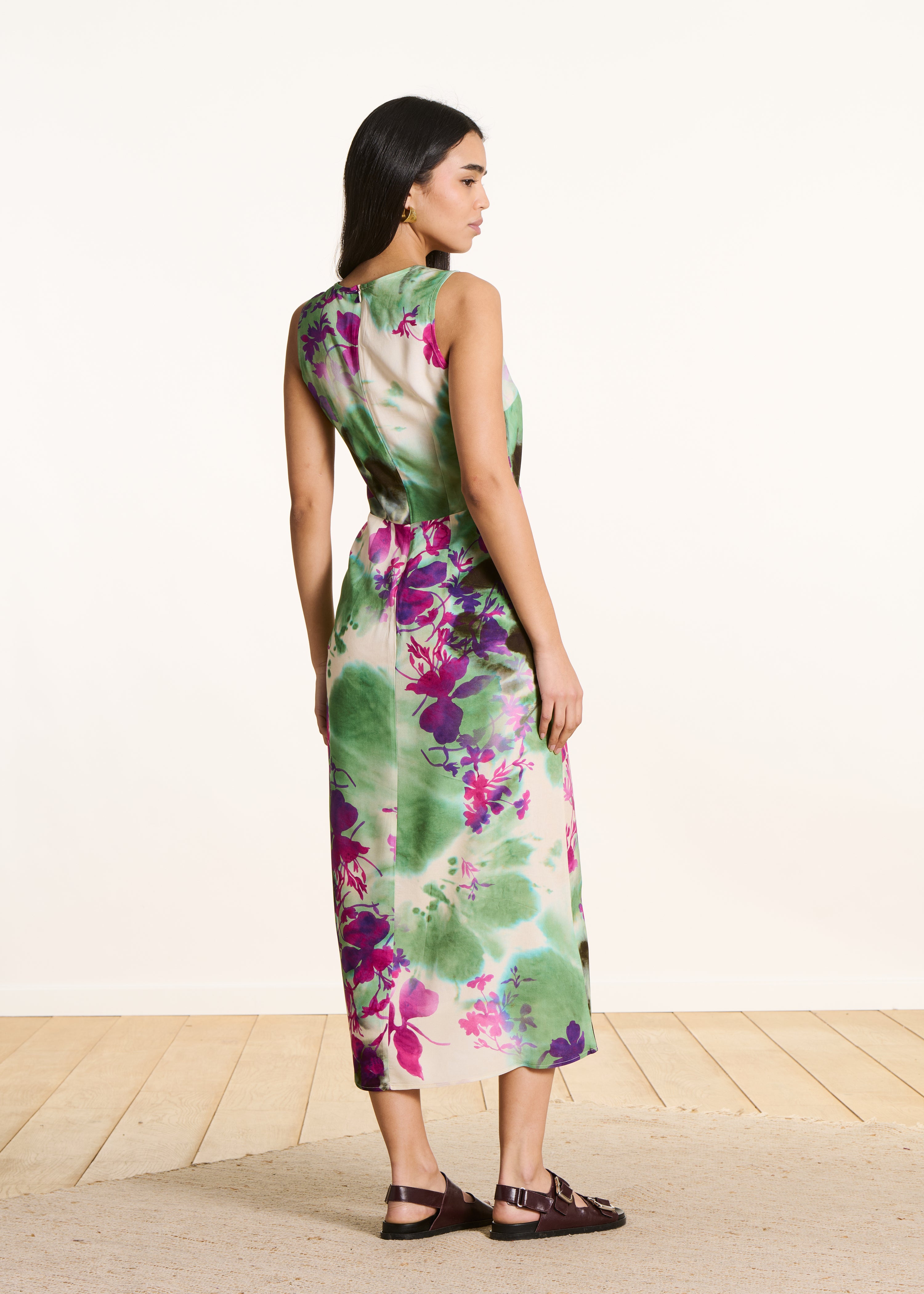 la-f-e-marabout-e-robes-combinaisons-dallas-maxikleid-floral-gr-n image 2