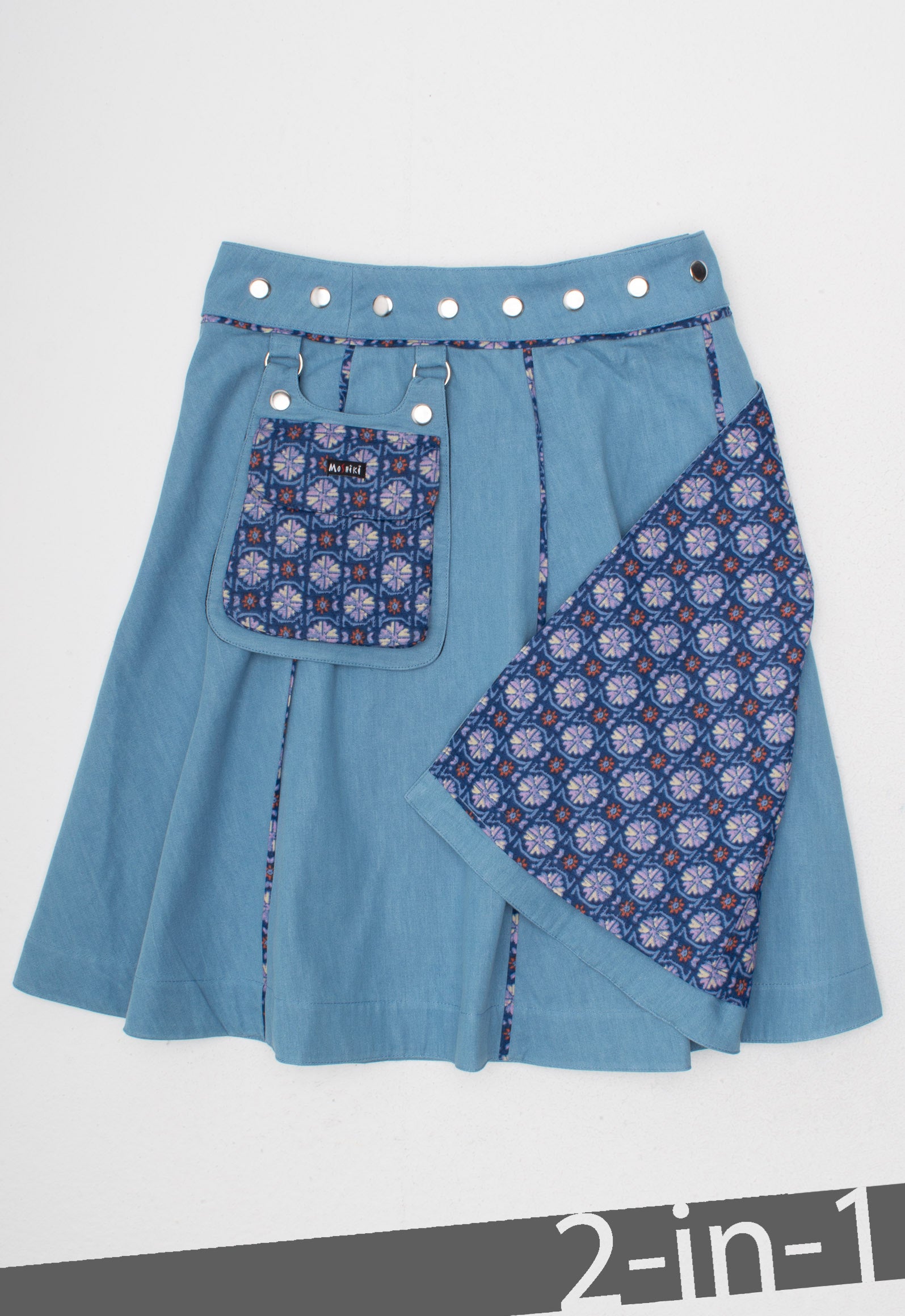 moshiki-hot-cookie-73-denim-wickelrock-55-cm-34-42 image 1