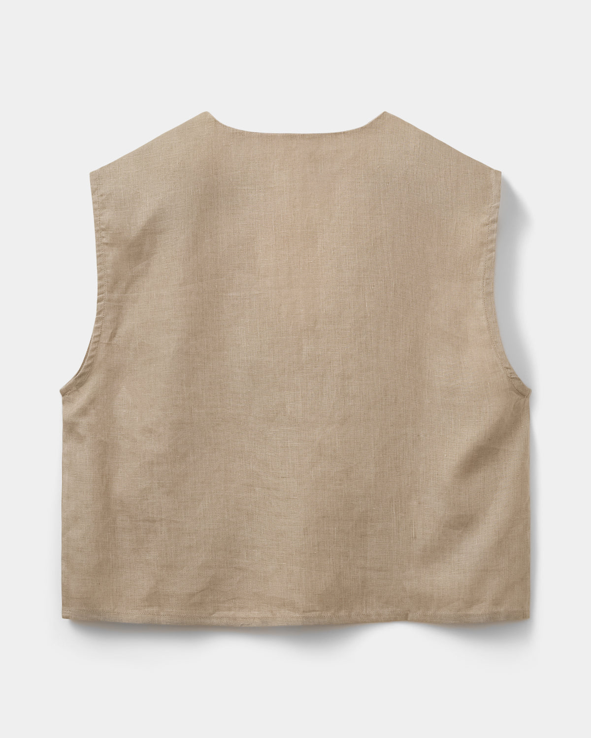 sofie-schnoor-women-inayasw-top-leinen-camel-cropped image 7