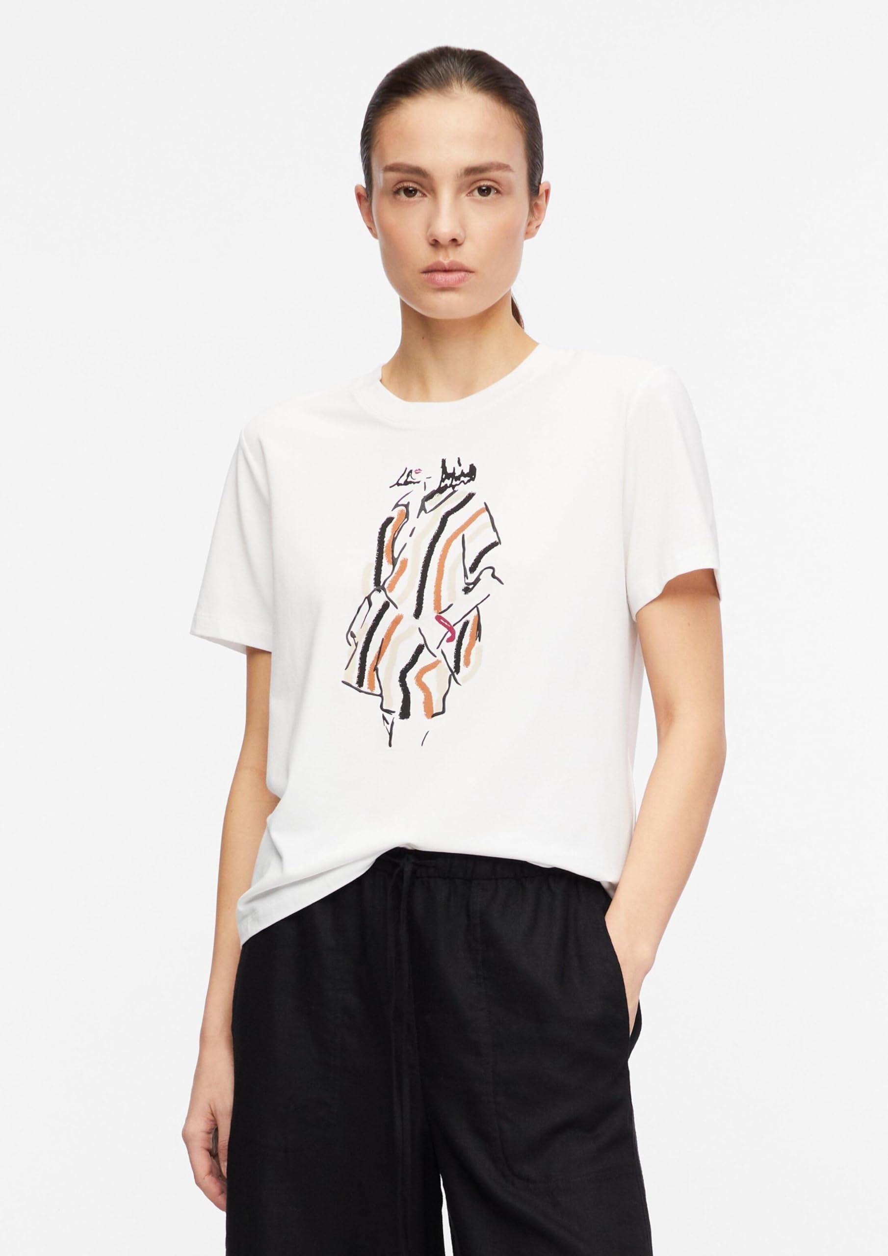 comma-tops-jersey-t-shirt-wei-print-gr-44 image 6