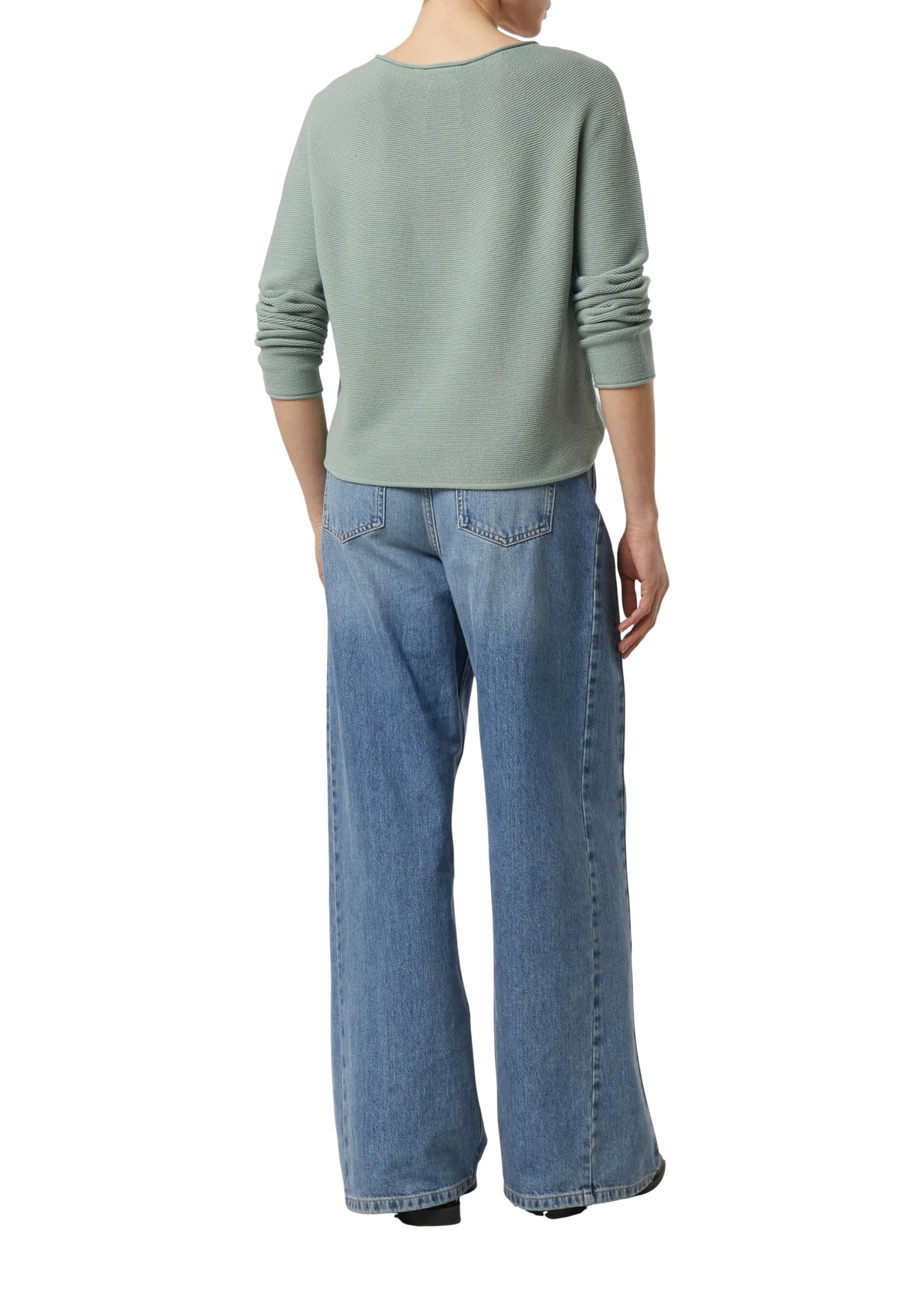 comma-strickpullover-relaxed-fit-struktur-pullover-rollsaum image 2