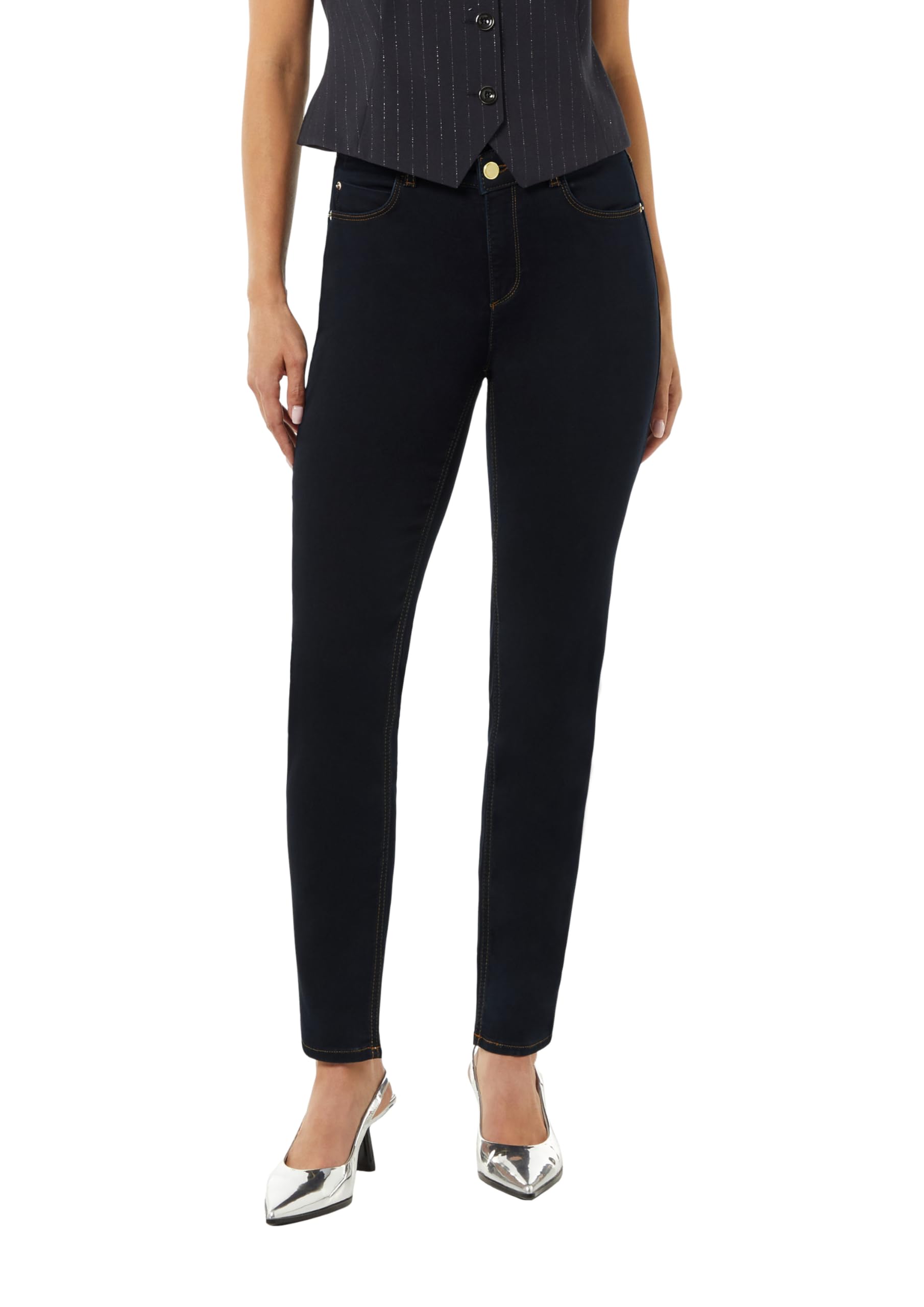 comma-slim-leg-jeans-damen-gr-40-dunkle-waschung image 1