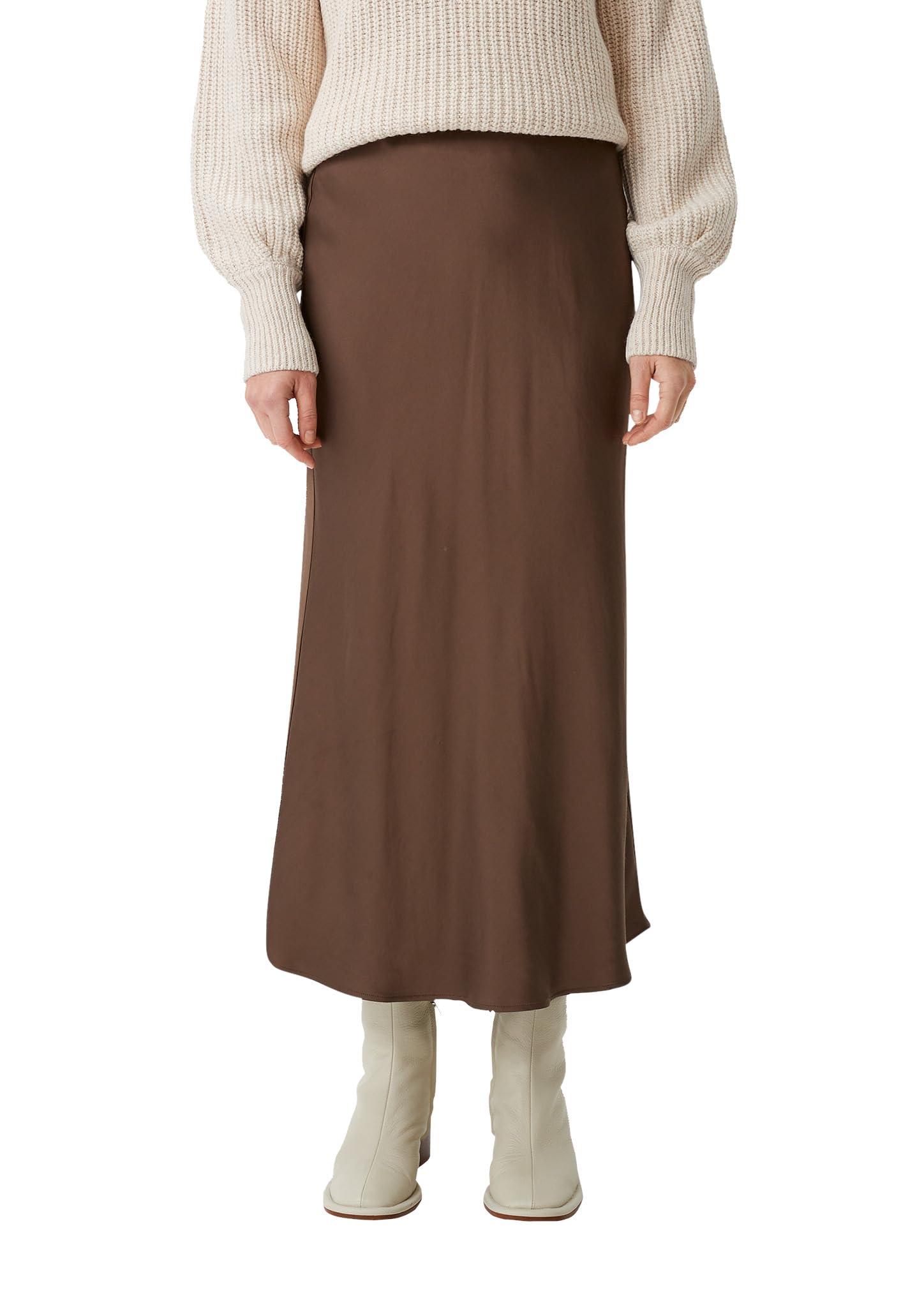 comma-satin-rock-damen-viskosestretch-elegant image 1