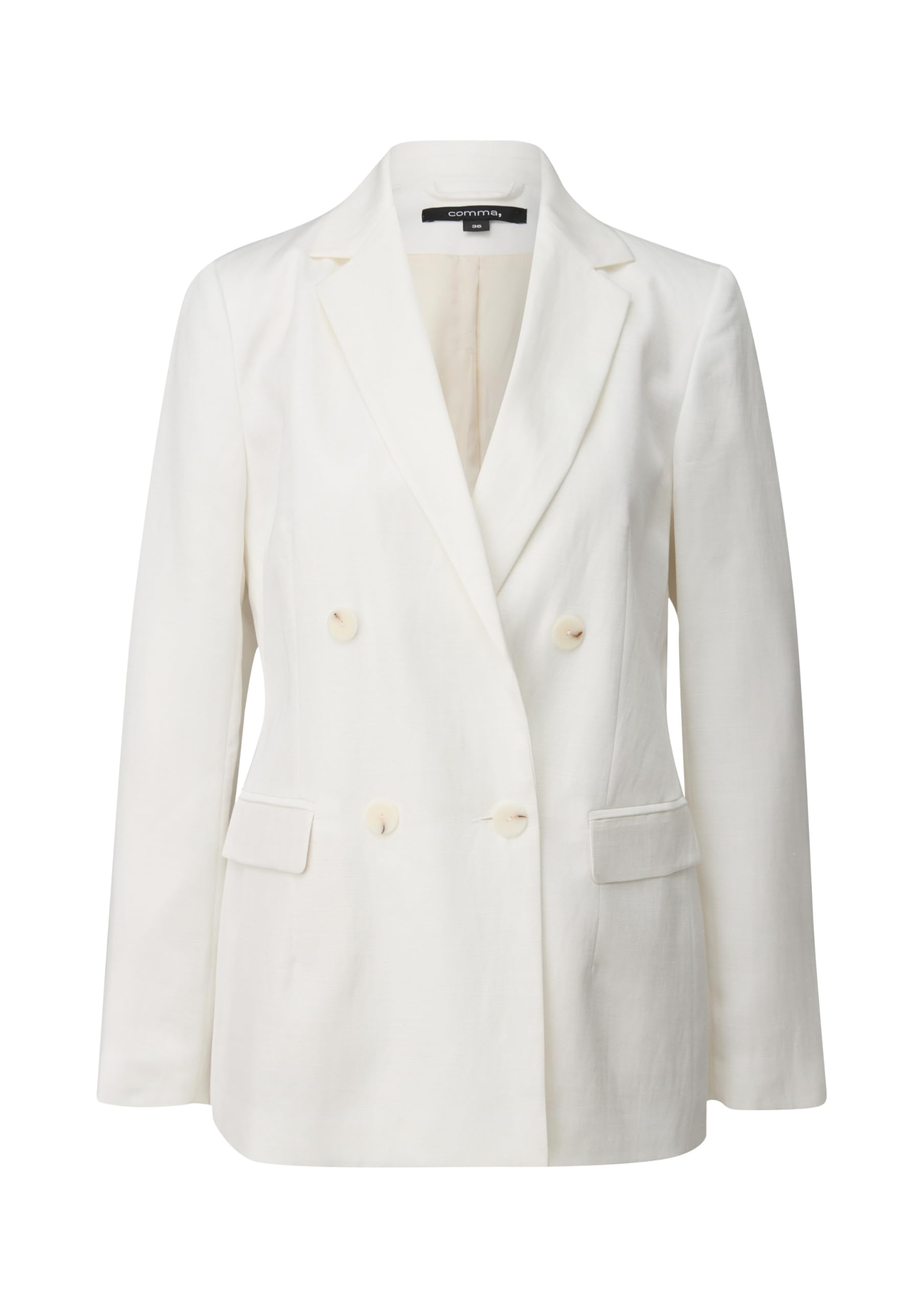 comma-blazer-leinenmix-zierknopf-damen-gr-e-34 image 3