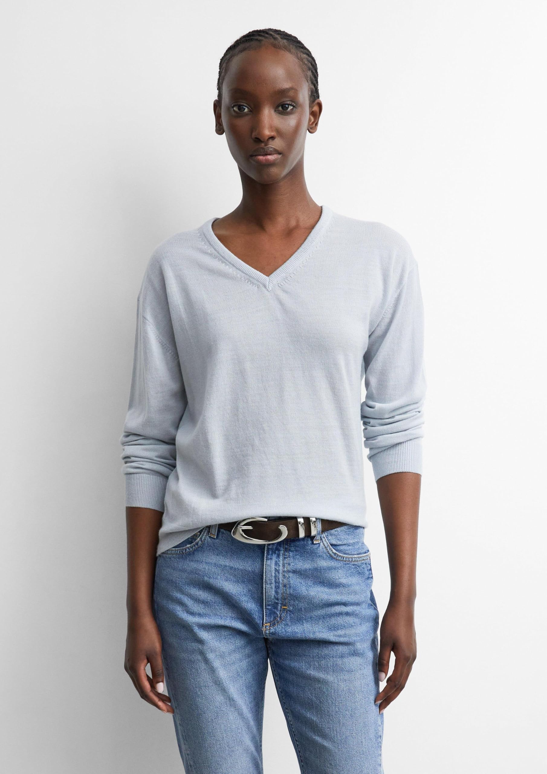 comma-strickpullover-regular-fit-pullover-v-ausschnitt-gr36 image 3