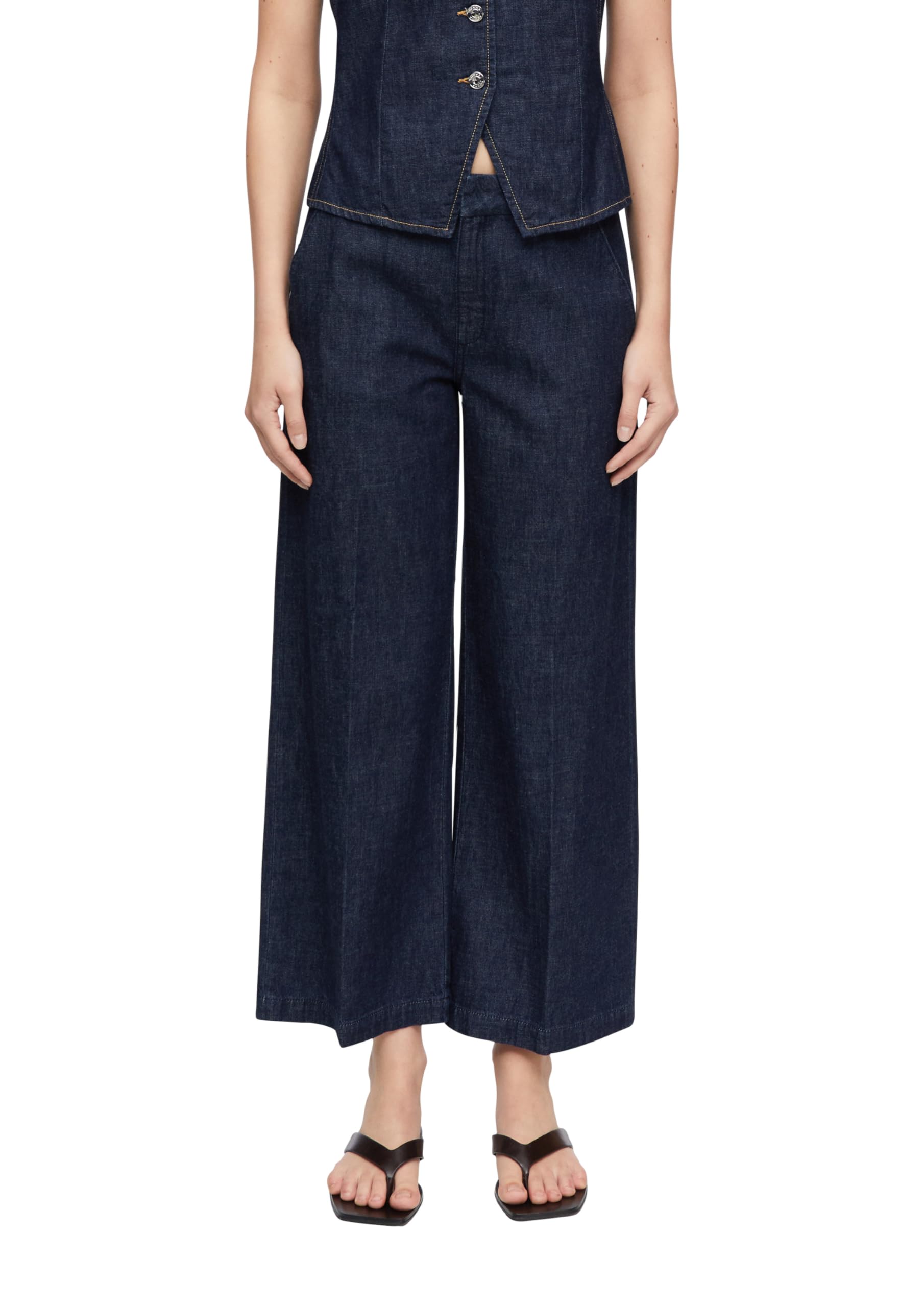 comma-2182074-culotte-jeans-wide-leg-7-8-gr-e-40 image 1